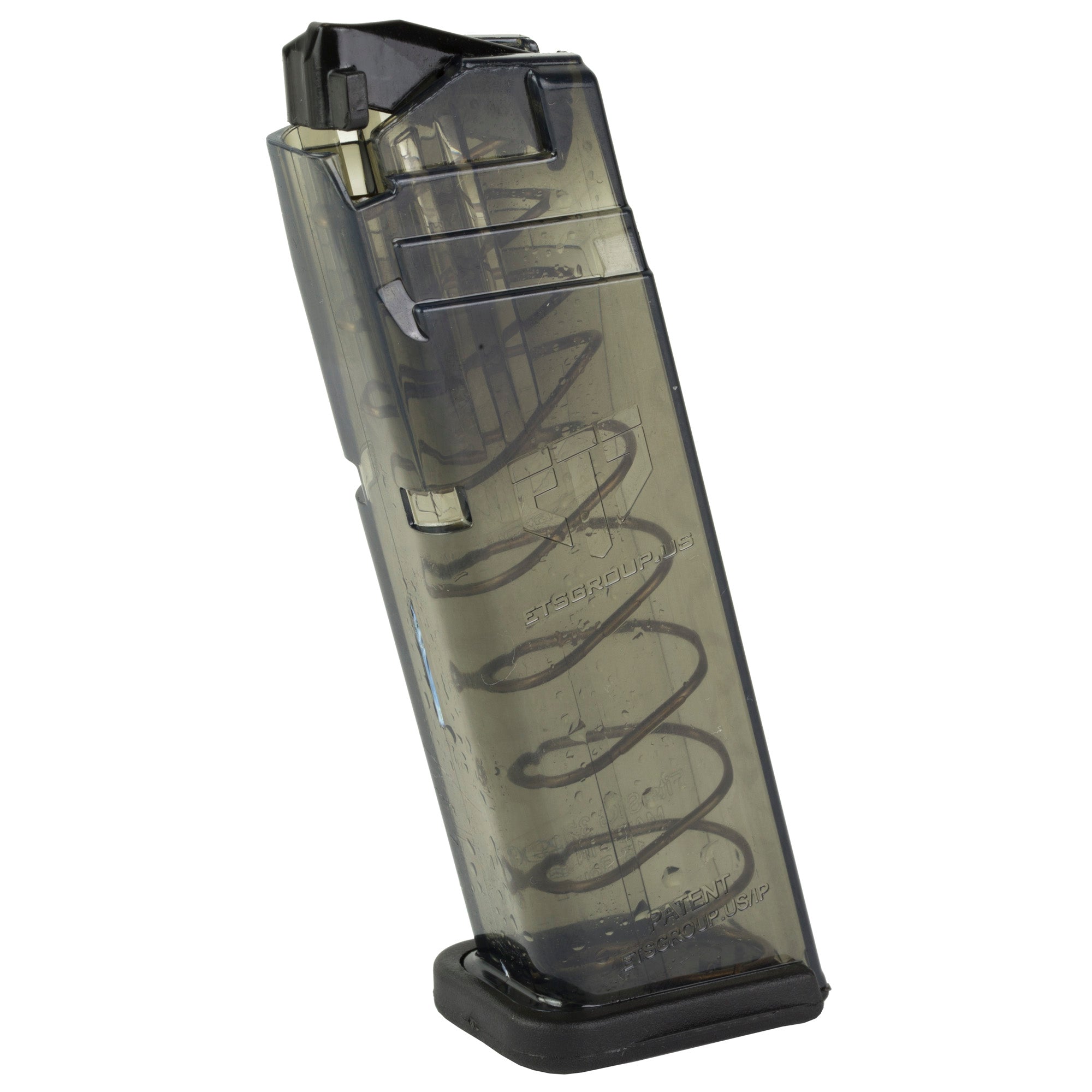 Elite Tactical Systems Group ETS Mag for SIG P320 9mm, 15-Round Capacity, Carbon Smoke