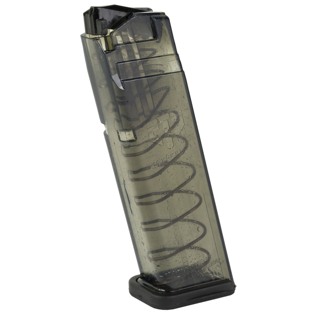Elite Tactical Systems Group ETS Mag for SIG P320 9mm, 17-Round Capacity, Carbon Smoke