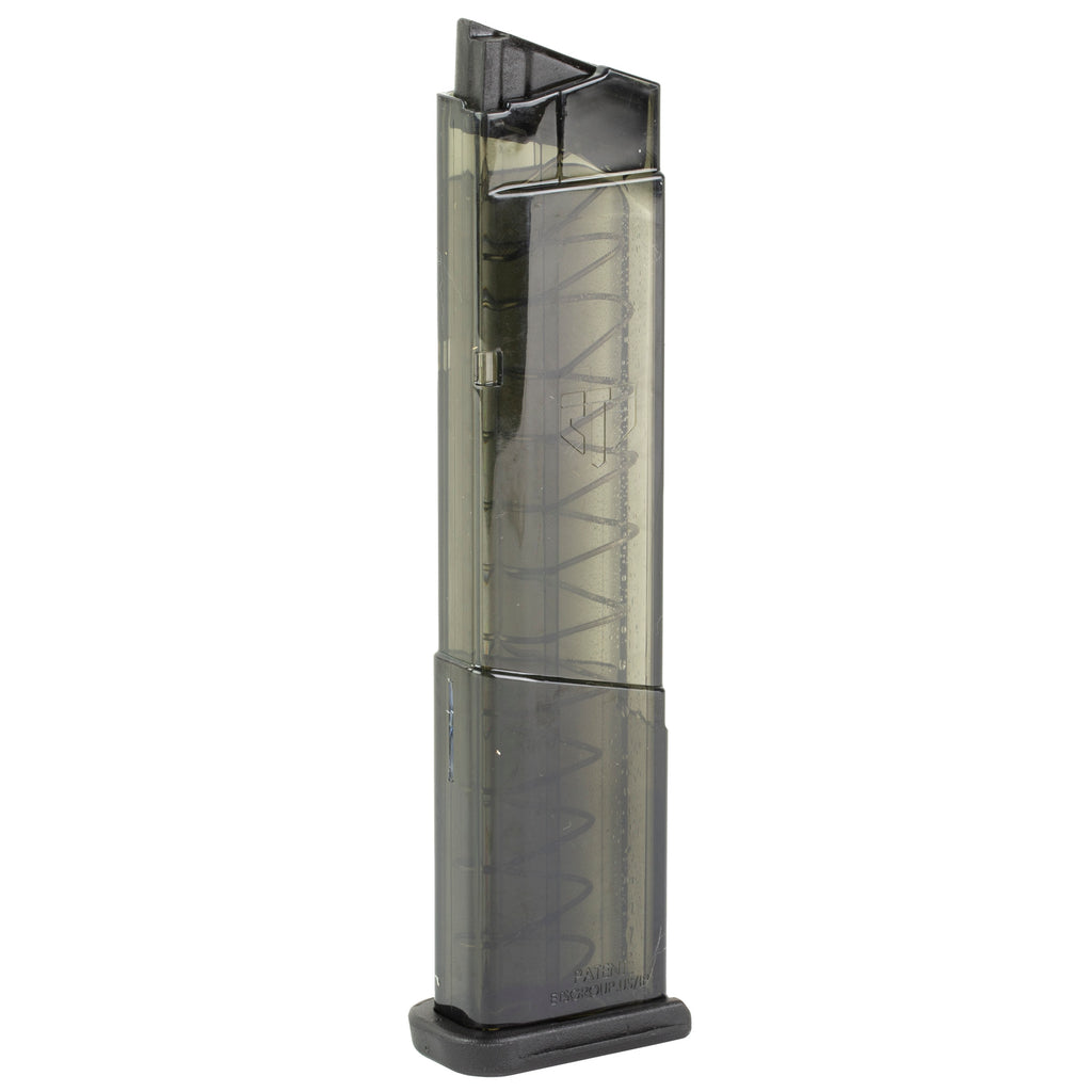 Elite Tactical Systems Group ETS Mag for S&W Shield 9mm, 12-Round Capacity, Carbon Smoke