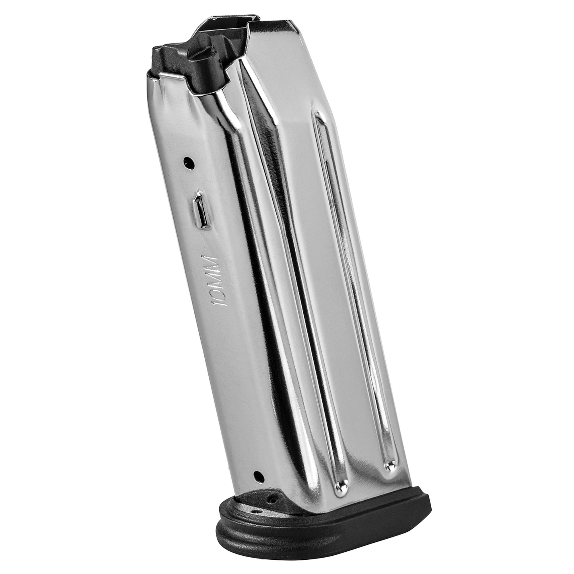 FN America MAG FN 510 10MM 10-Round Silver and Black Magazine