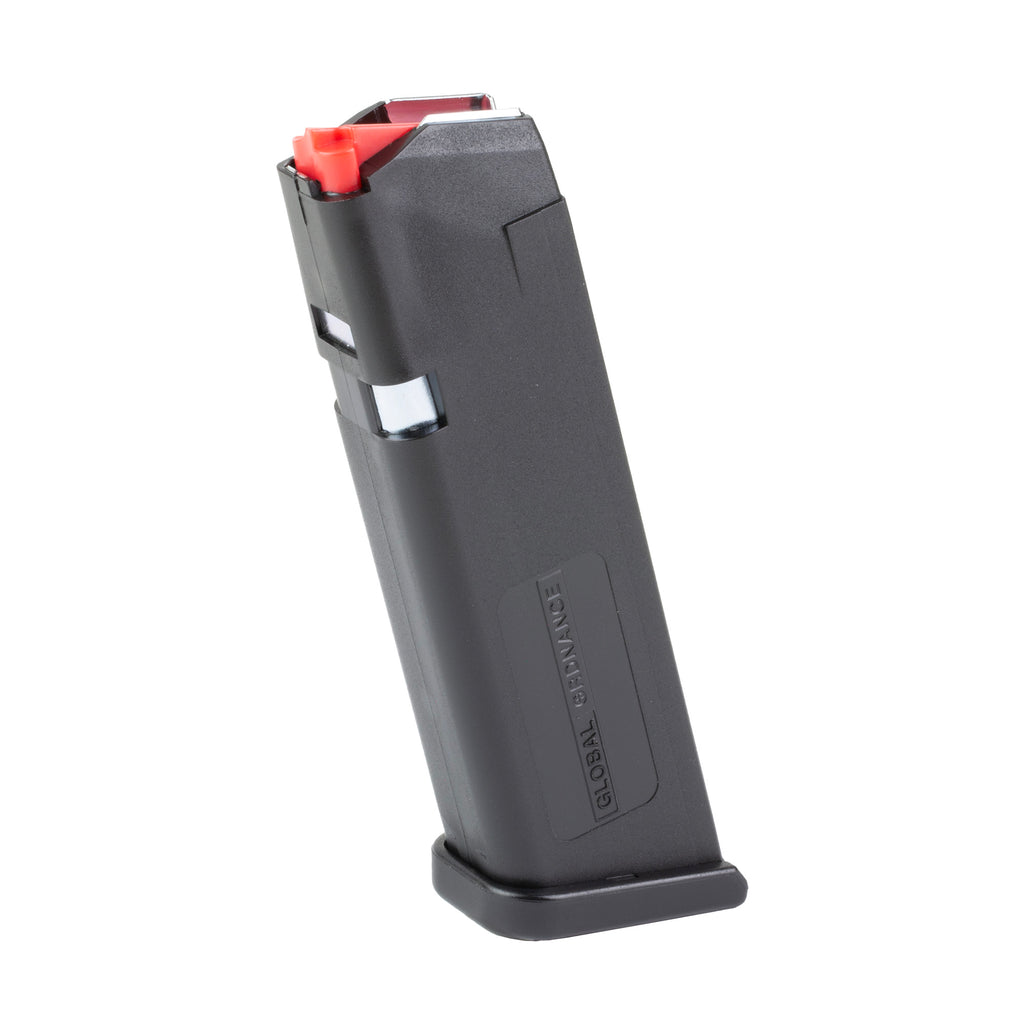 Global Ordnance GO MAG for Glock 17/34/47 9mm 17-Round Black Magazine