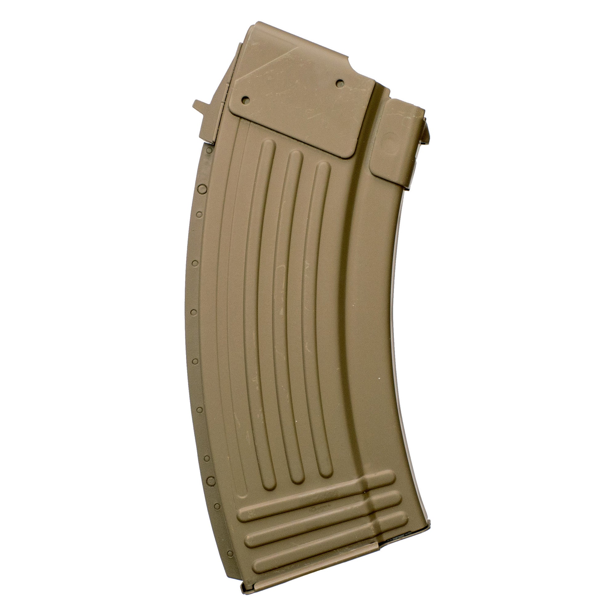 Global Ordnance GO MAG AK47 20-Round Steel Magazine in Flat Dark Earth
