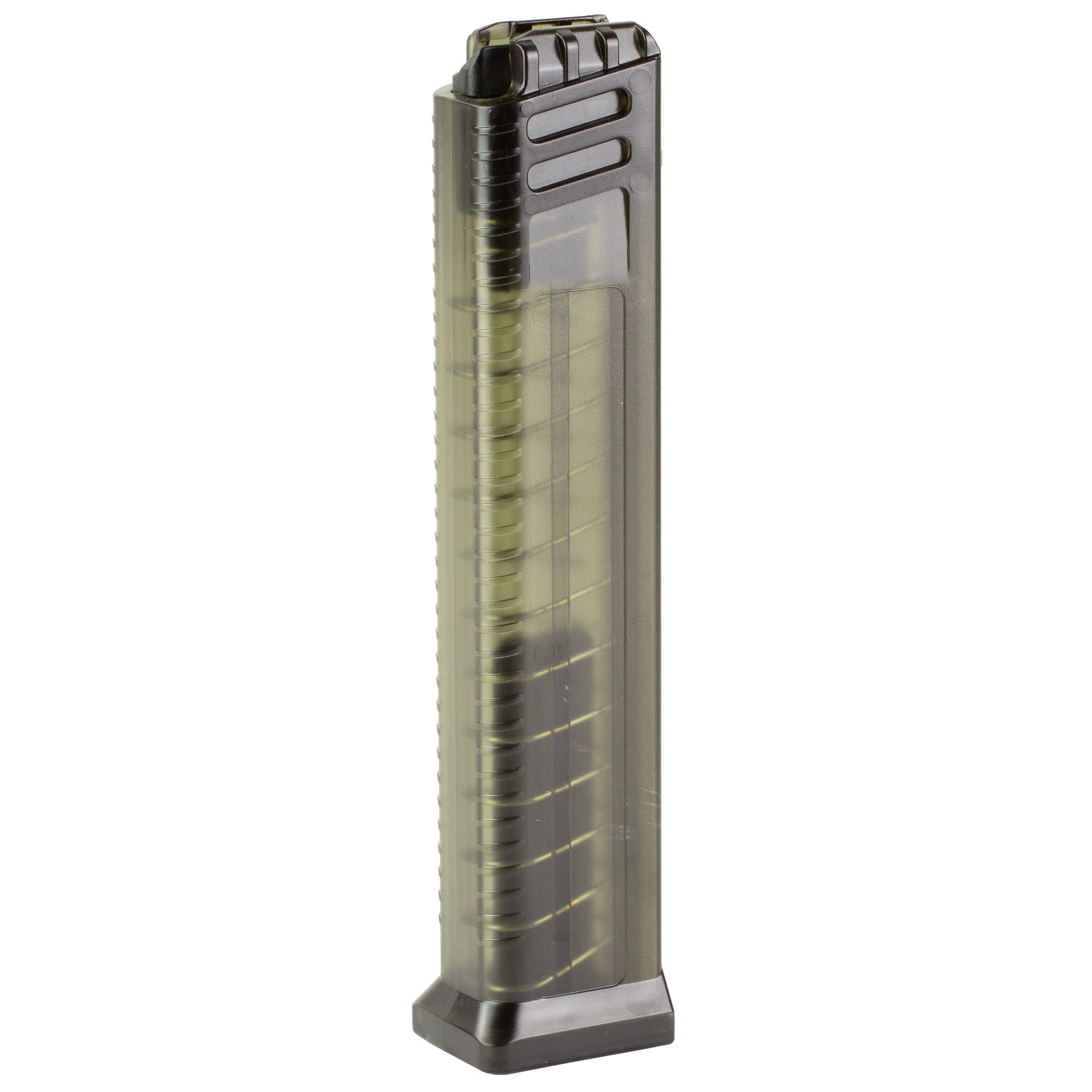 Grand Power Stribog SP45A3 Magazine 10-Round Translucent Clear Polymer with Steel Feed Lips