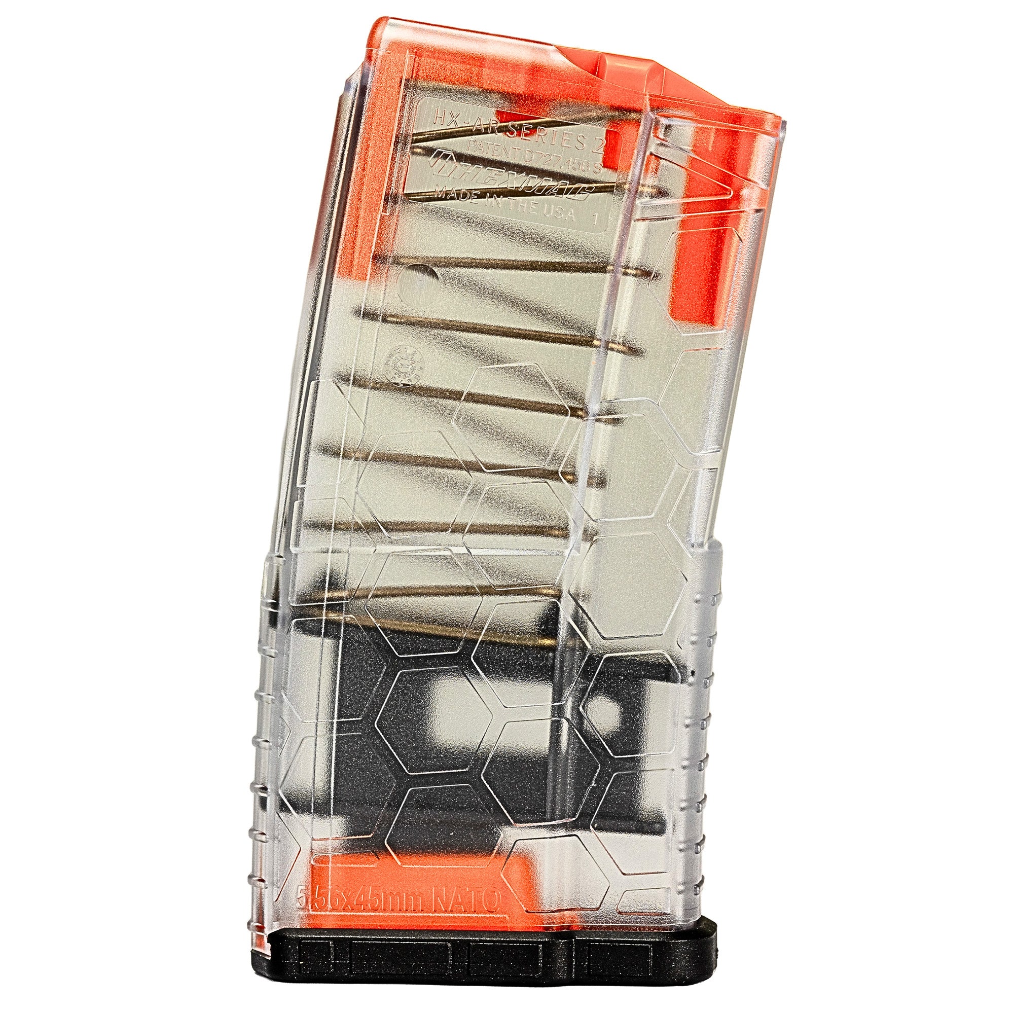 HEXMAG Series 2 10-Round Clear Magazine for AR-15 in 223 Remington - Part HX1020-AR15S2-CLR