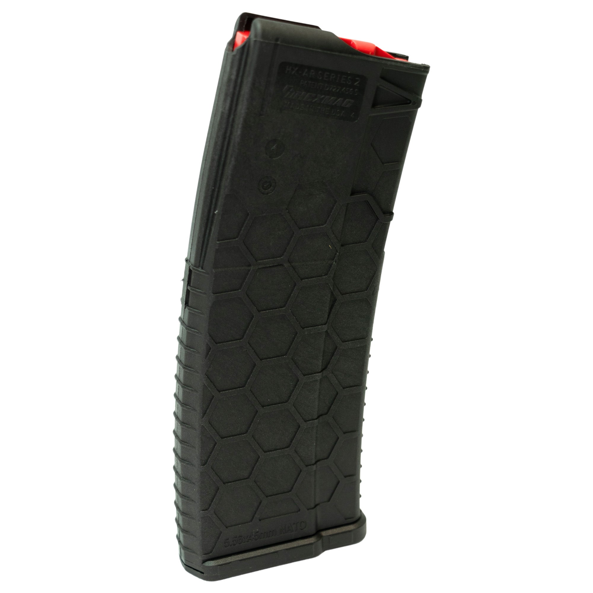HEXMAG Carbon Fiber 5.56 Magazine - 10 Rounds for AR-15, Gray