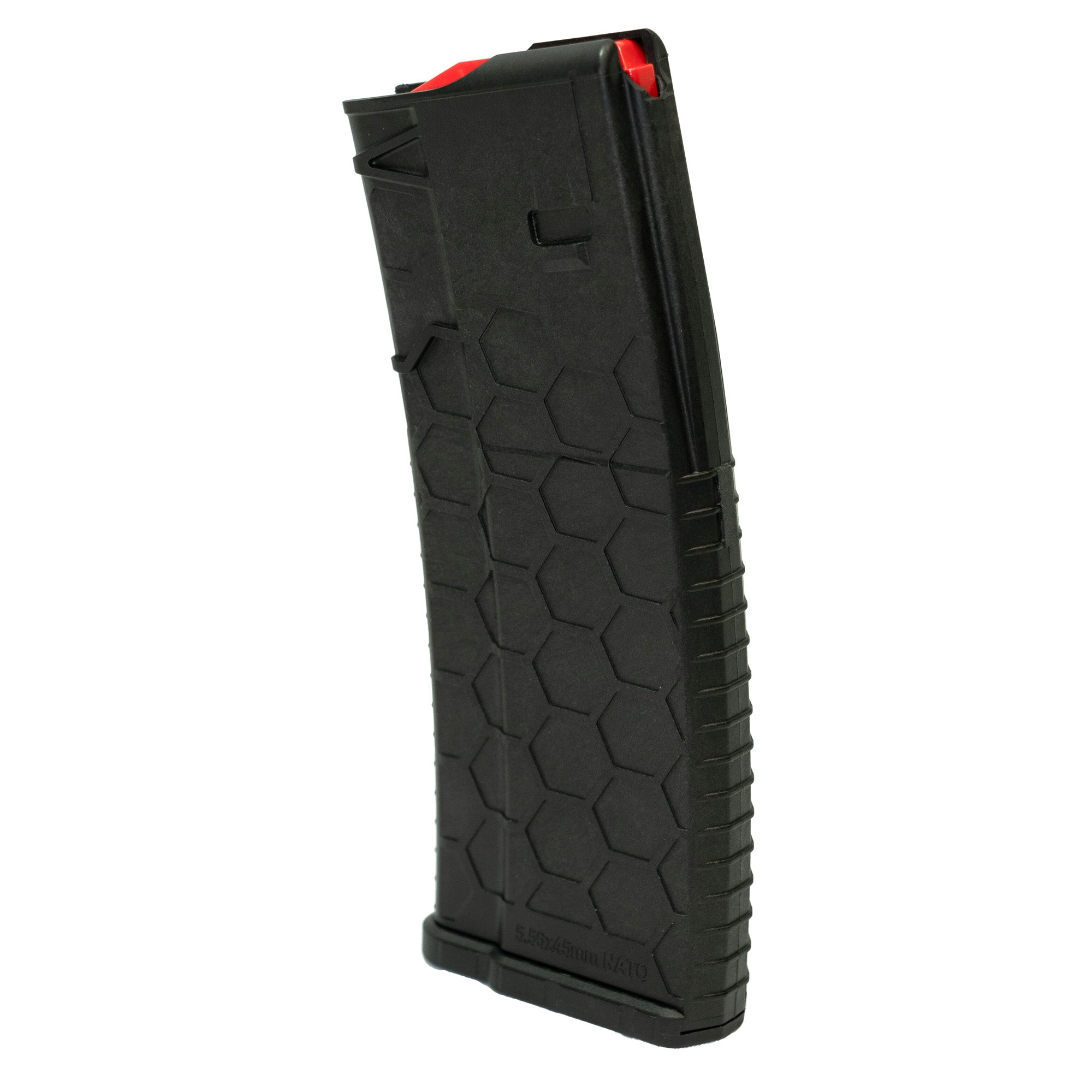 HEXMAG Carbon Fiber 5.56 Magazine - 10 Rounds for AR-15, Gray
