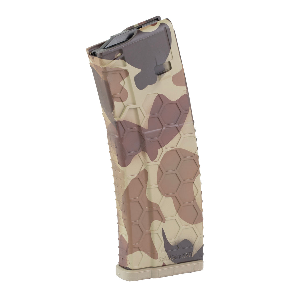 HEXMAG Polyhex 2 HD Magazine for AR-15 5.56 with Camo Finish
