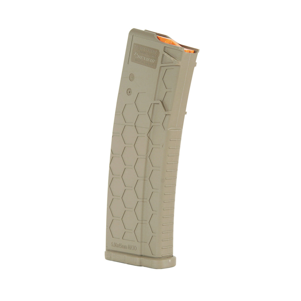 HEXMAG Series 2 AR-15 Magazine 10 Rounds in Flat Dark Earth