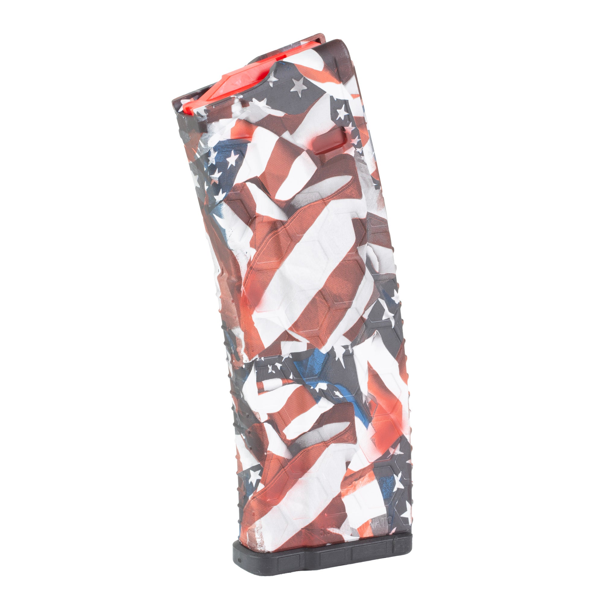 HEXMAG Polyhex 2 HD Magazine for AR-15 5.56 NATO, 10 Rounds, US Flag Design