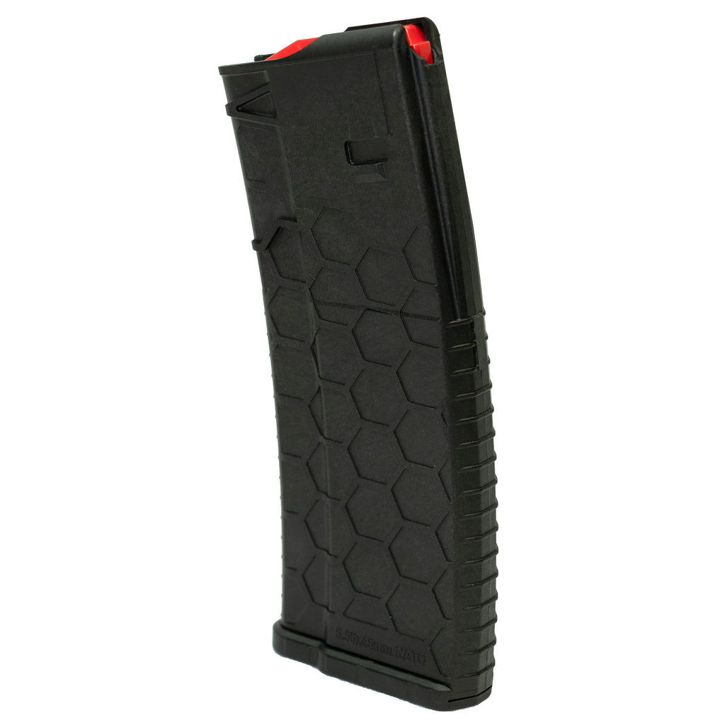 HEXMAG Carbon Fiber 30-Round Magazine for AR-15 in Gray, Model HX30-AR15S2-CFC