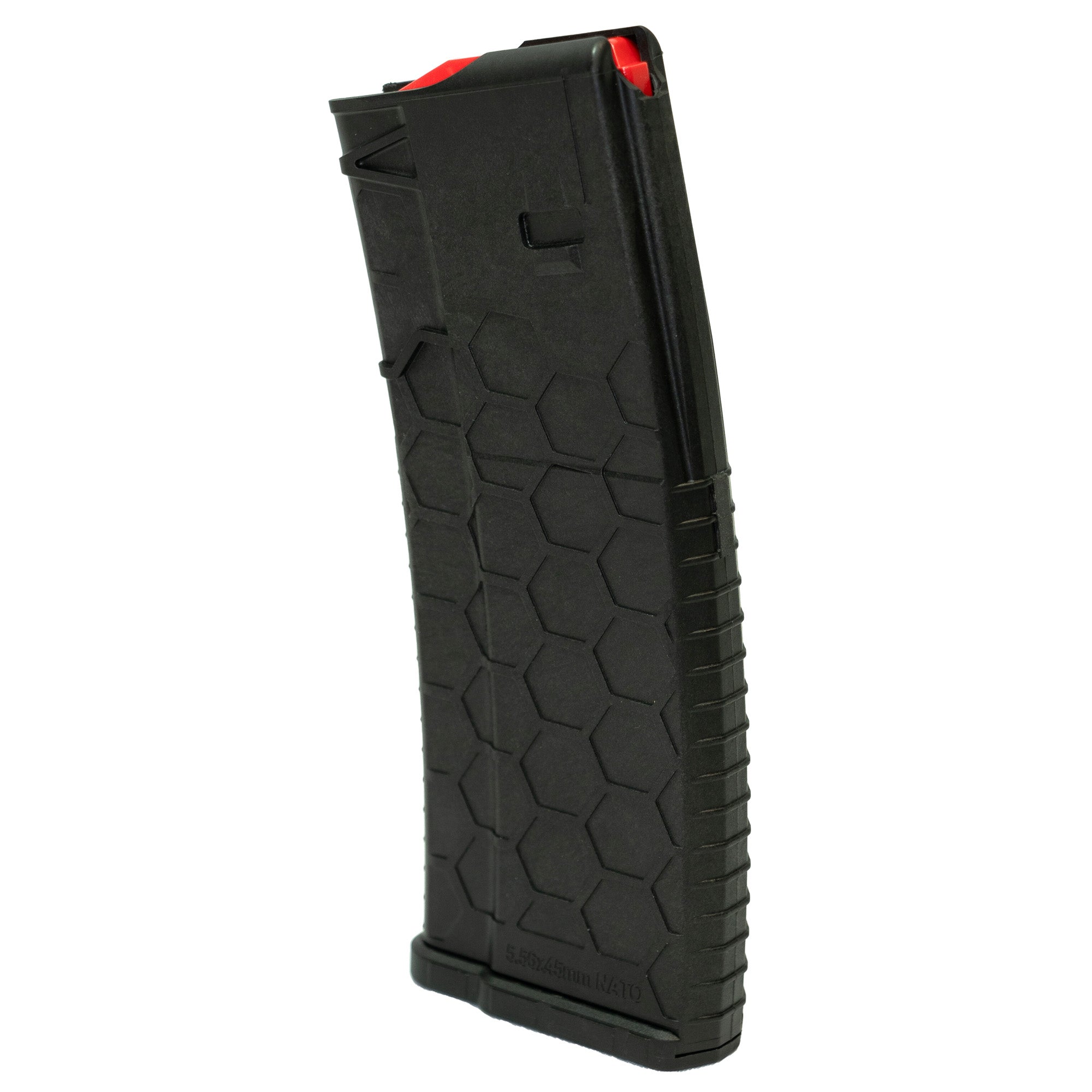 HEXMAG Carbon Fiber 30-Round Magazine for AR-15 in Gray, Model HX30-AR15S2-CFC