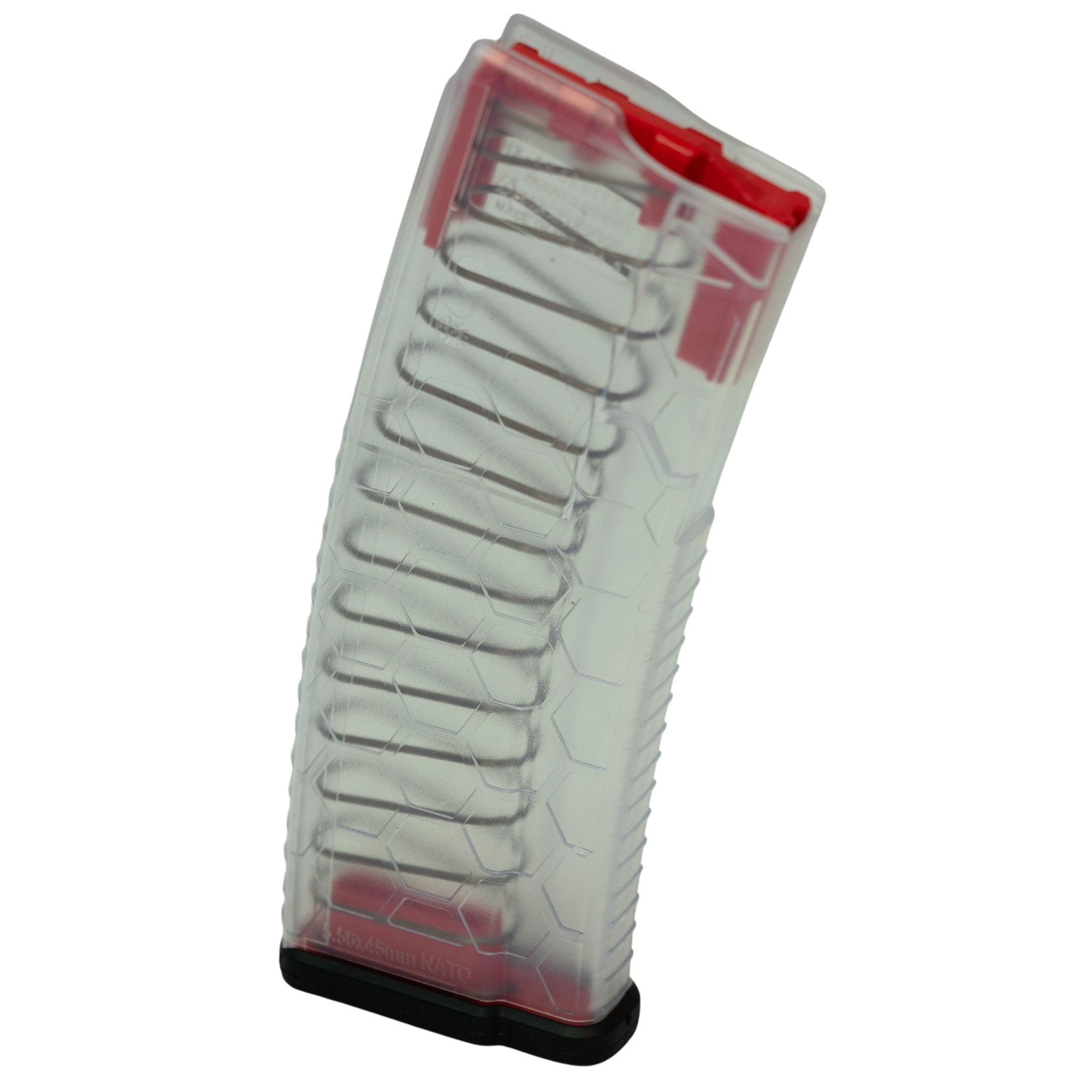 HEXMAG Hexview S2 AR-15 5.56mm Transparent Polymer Magazine – 30 Rounds