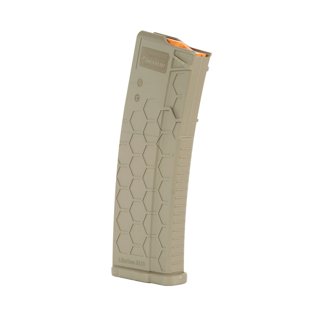 HEXMAG Series 2 AR-15 Magazine 30 Rounds in Flat Dark Earth