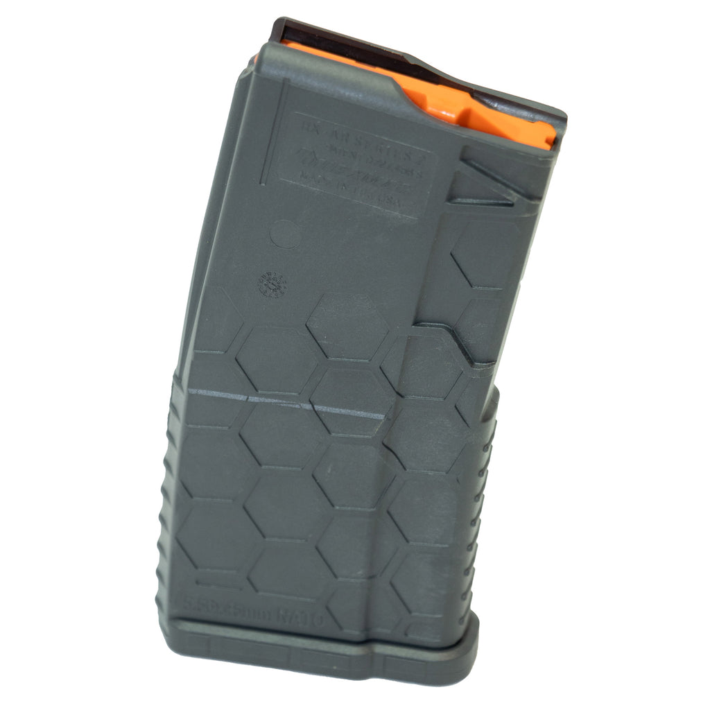 HEXMAG Shorty AR-15/M4/M16 10-Round Gray Magazine - Model HX1020-AR15-GRY