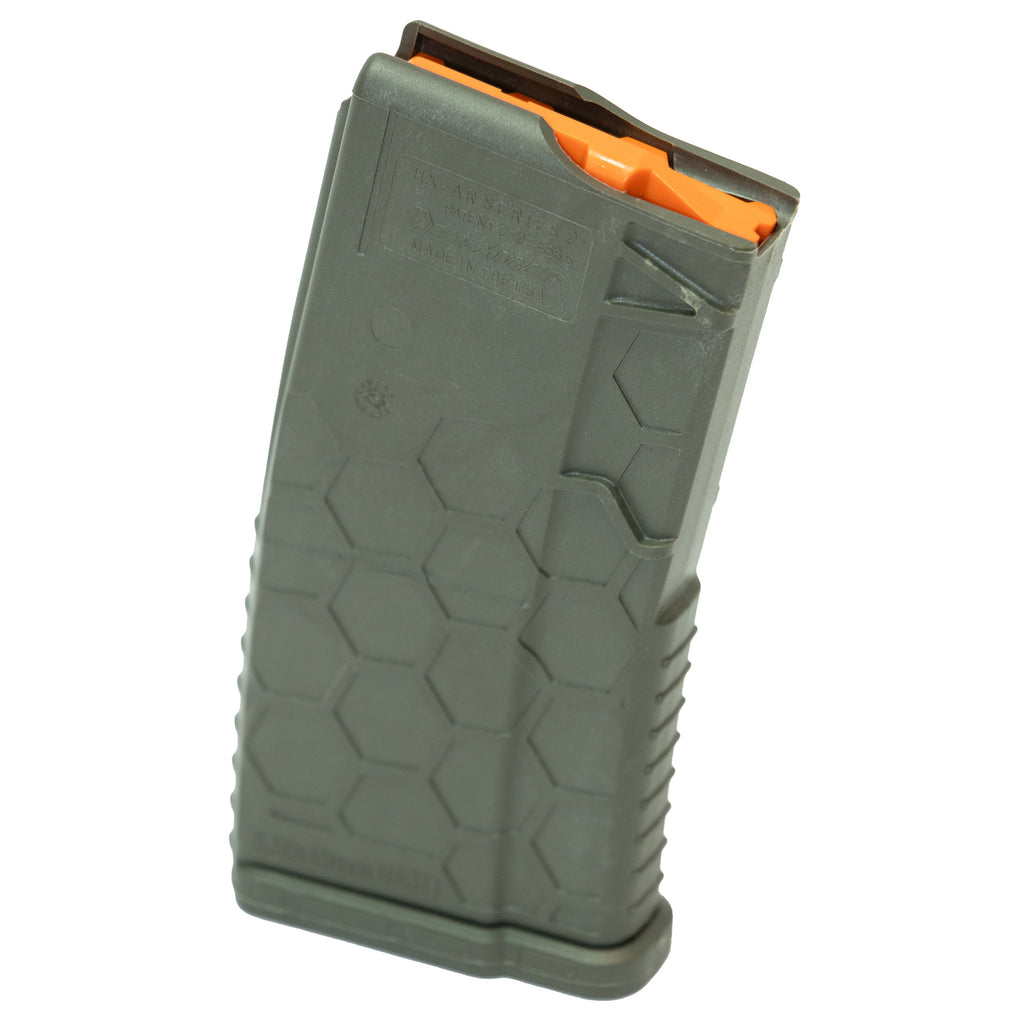 HEXMAG Shorty AR-15/M4/M16 10-Round Magazine in Olive Drab Green