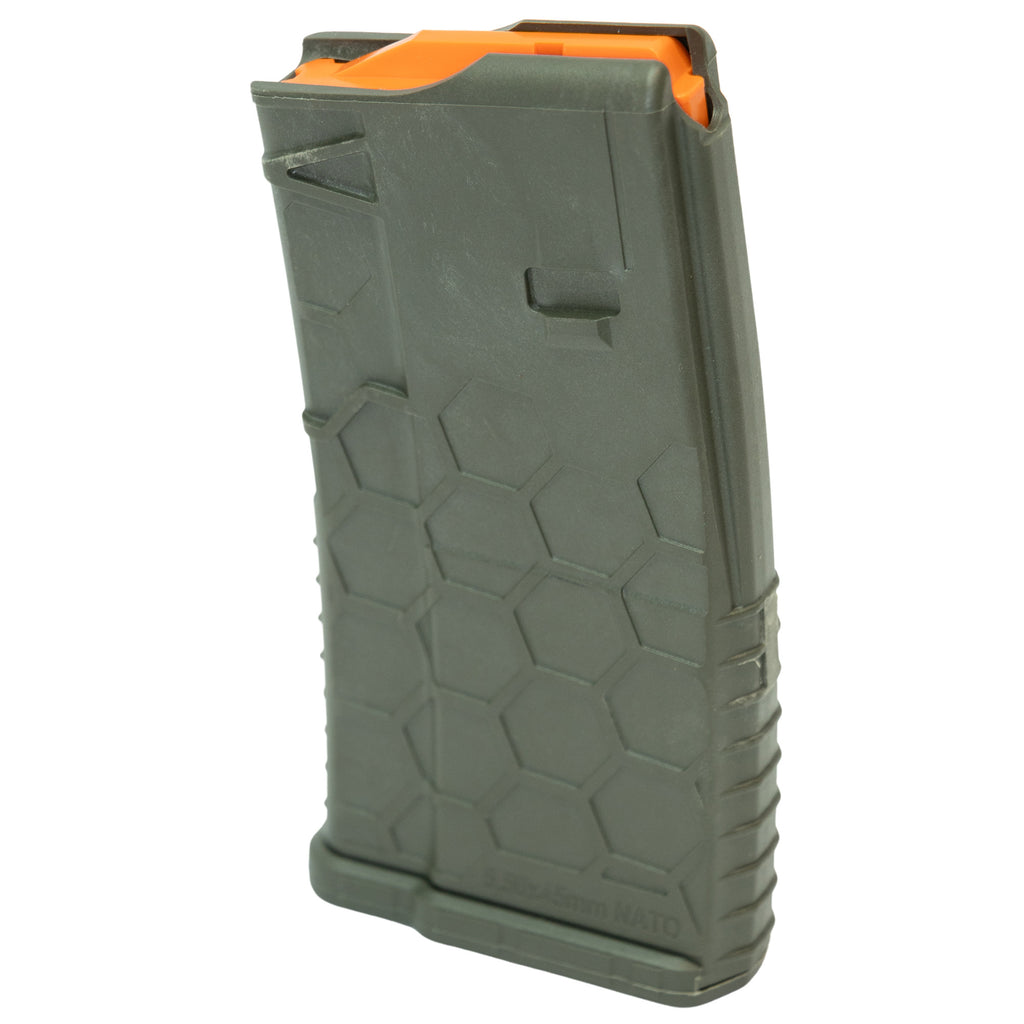 HEXMAG Shorty AR-15/M4/M16 10-Round Magazine in Olive Drab Green
