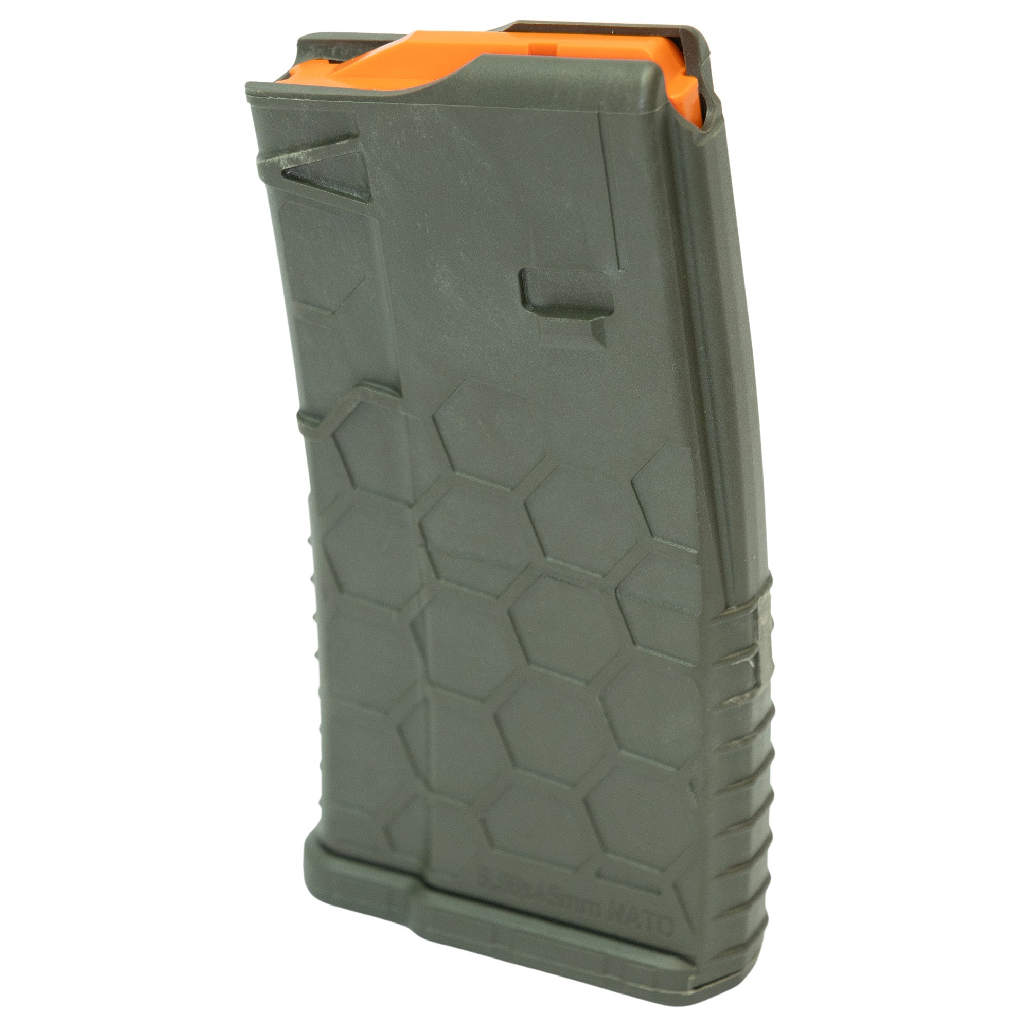 HEXMAG Shorty 20-Round AR-15 Magazine in Olive Drab Green