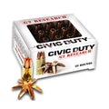 G2 Research G00617 Civic Duty .45 ACP 20-Round Box – 25 Boxes per Case for Home Defense