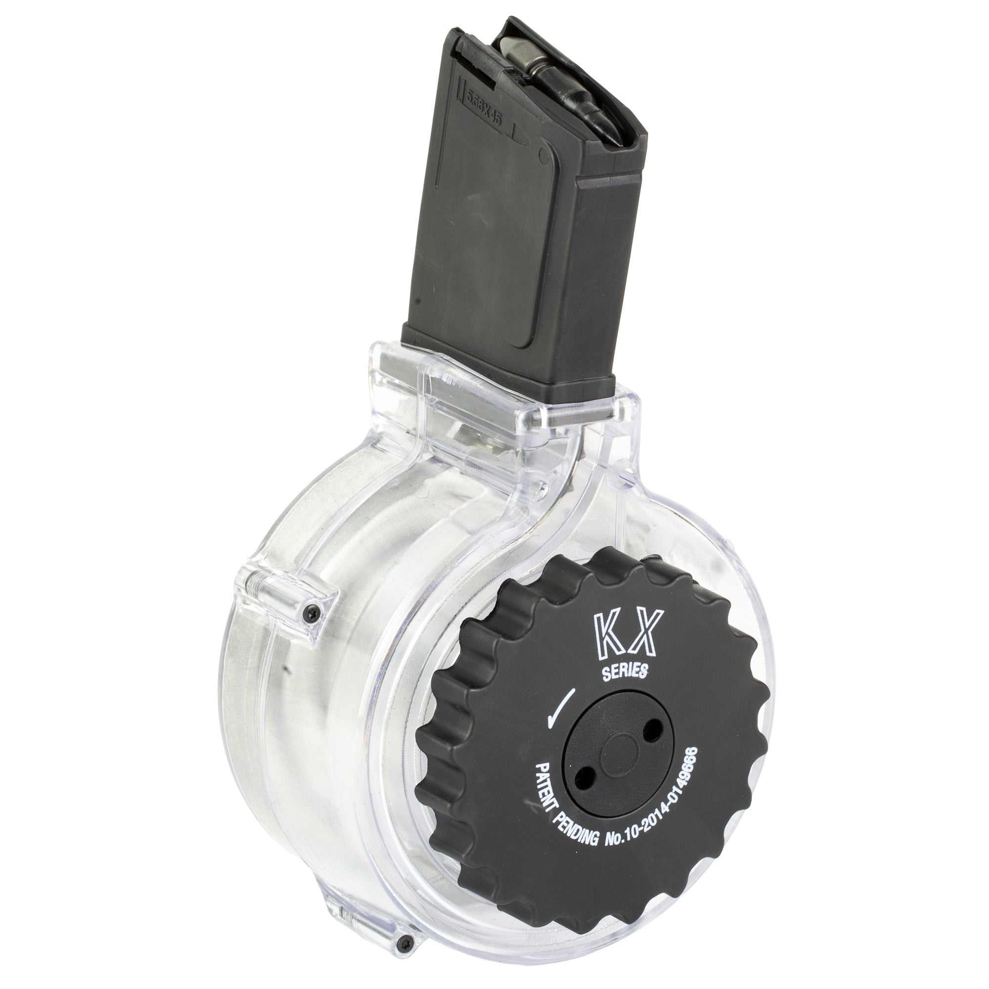 KCI USA AR-15 5.56 NATO 50-Round Drum Magazine - Black