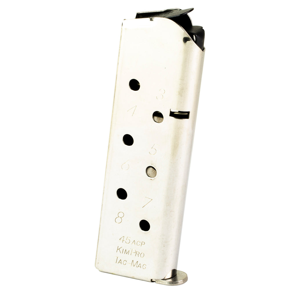 Kimber America MAG KIMBER TAC MAG 45ACP 8 Round Stainless Steel Magazine