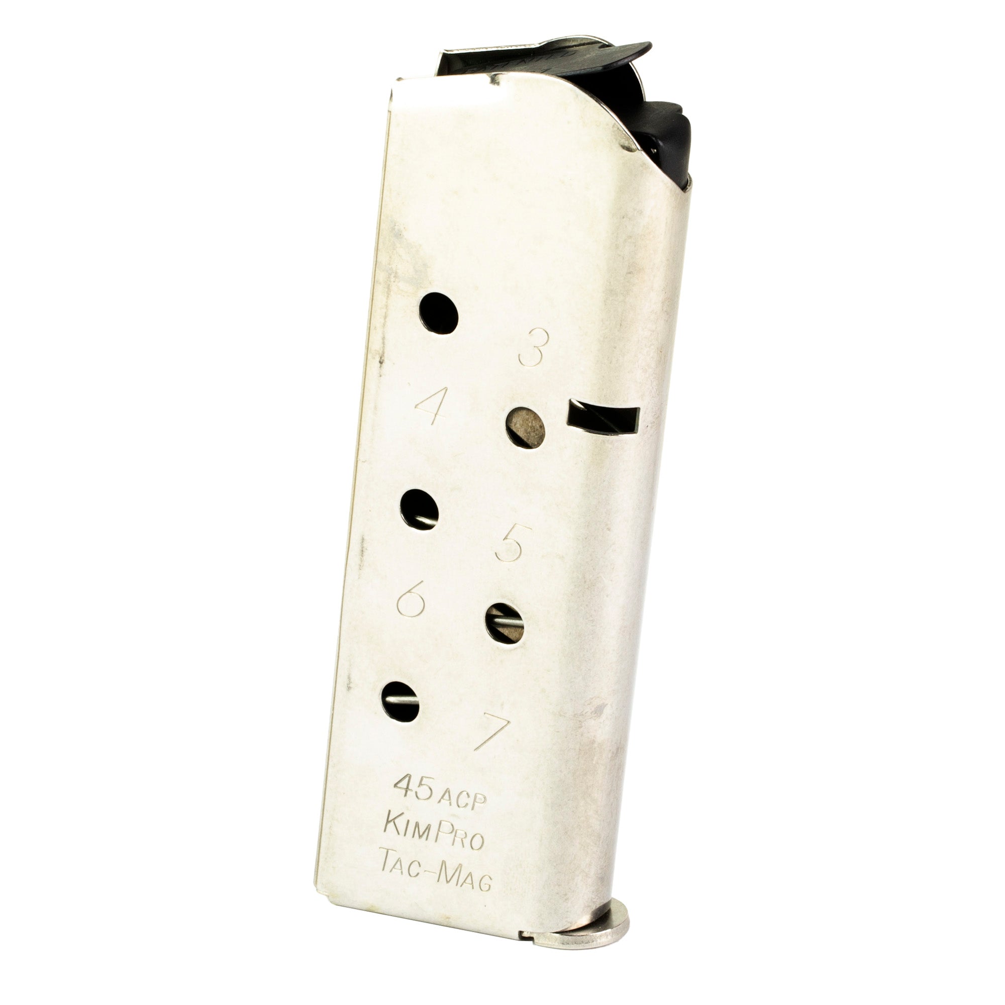 Kimber America MAG KIMBER TACMAG 45ACP 7-Round Compact Stainless Steel Magazine
