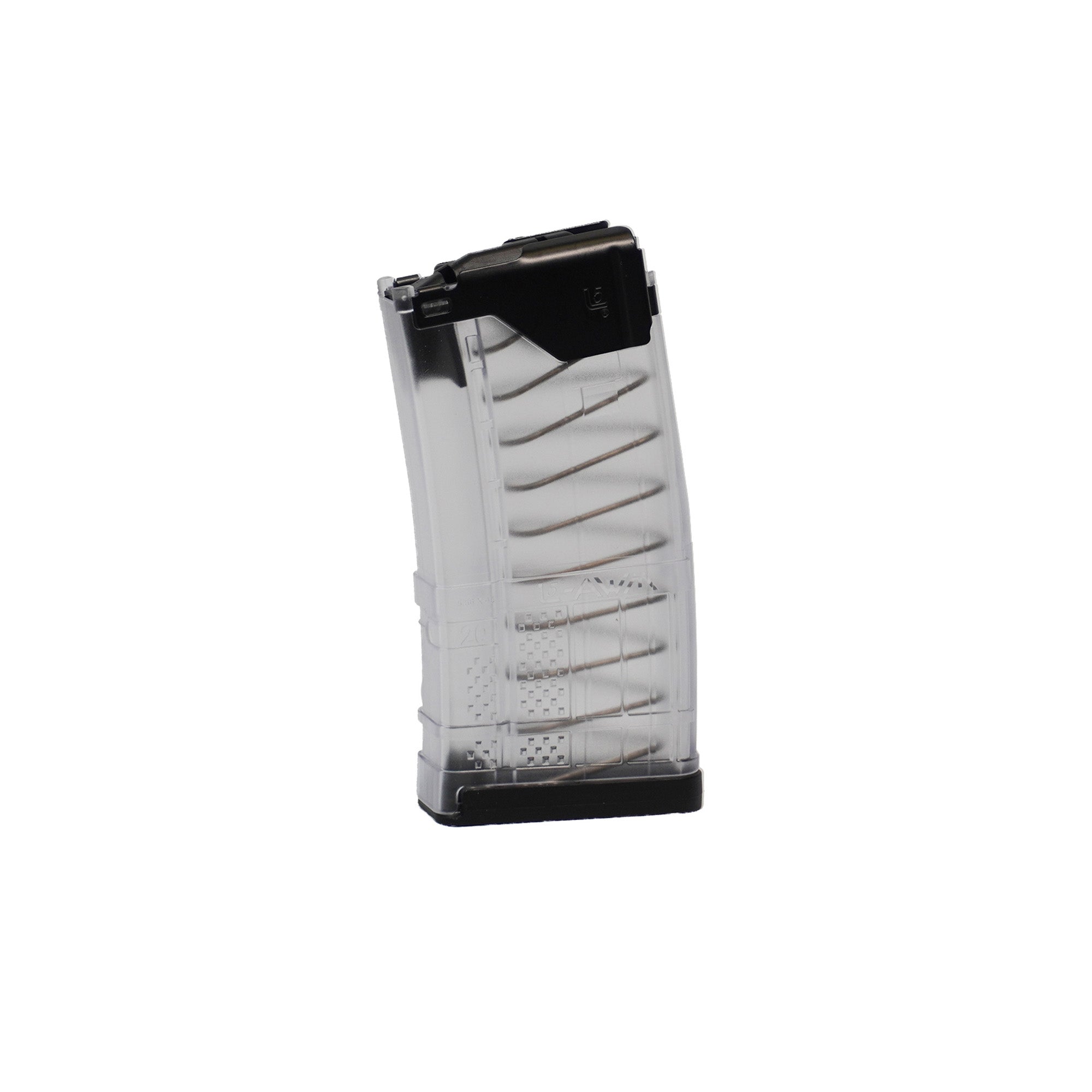 Lancer Systems L5AWM GEN 2 20-Round Magazine for 223 Remington, Clear
