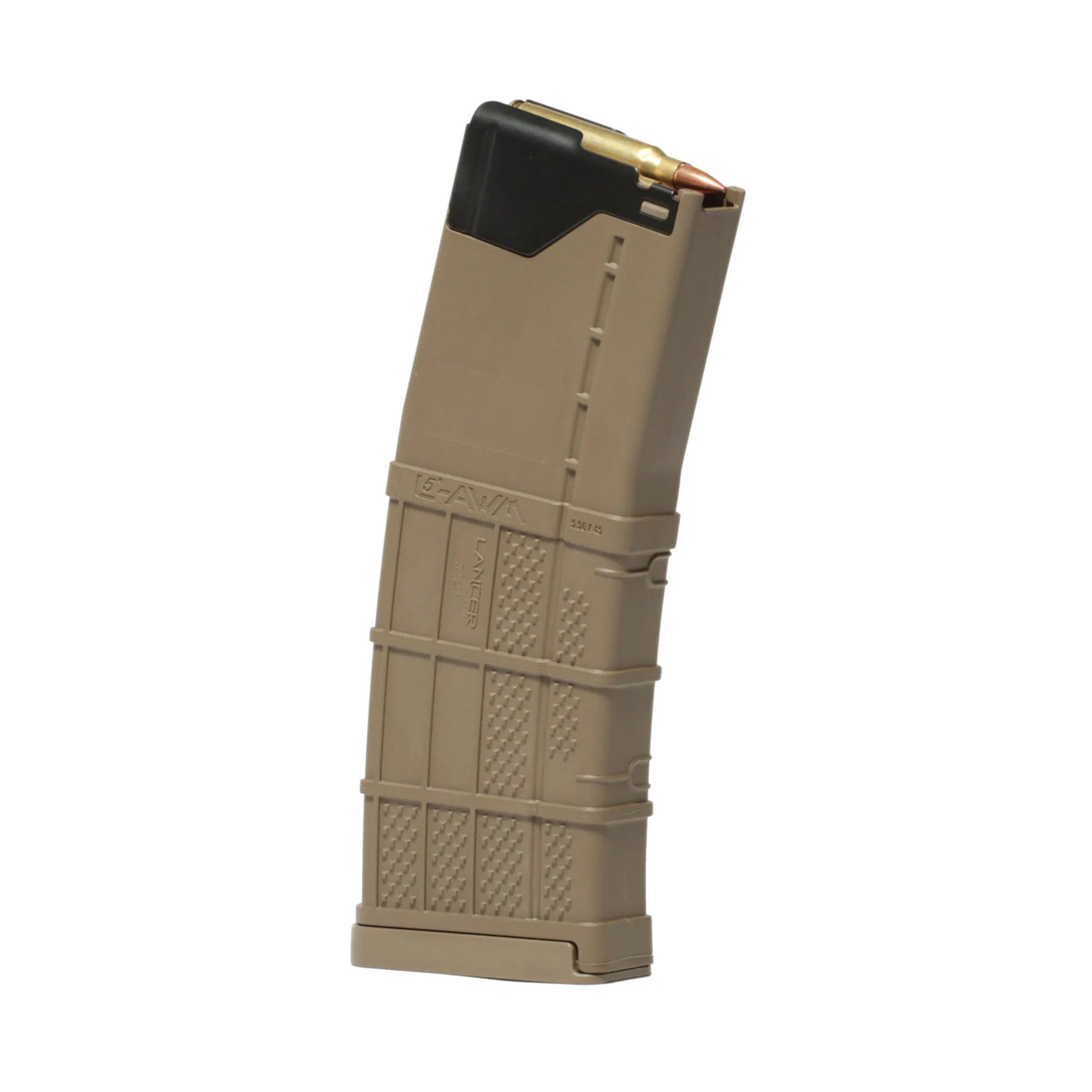 Lancer Systems L5AWM GEN 2 .223 Remington 15-Round Magazine in Flat Dark Earth