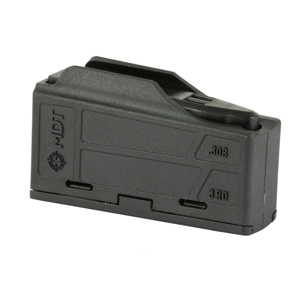 MDT Polymer AICS External Box Magazine for 308 Winchester - 3 Round Capacity