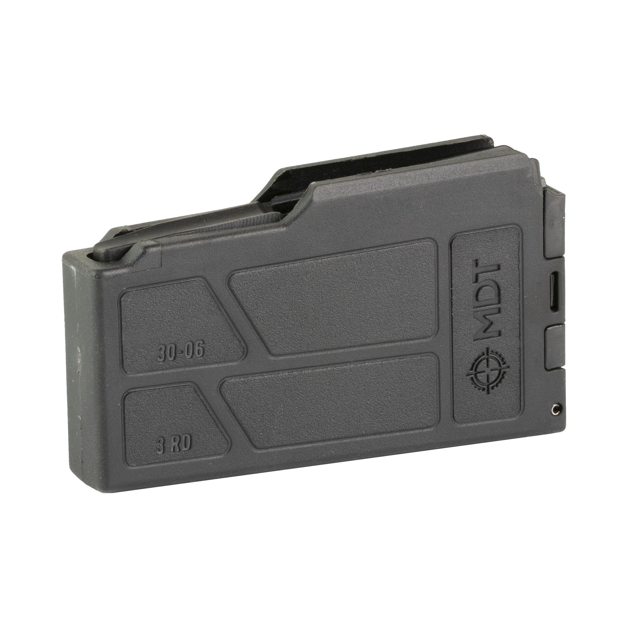 MDT MAG MDT LA 30-06 3 Round Polymer Magazine - Black