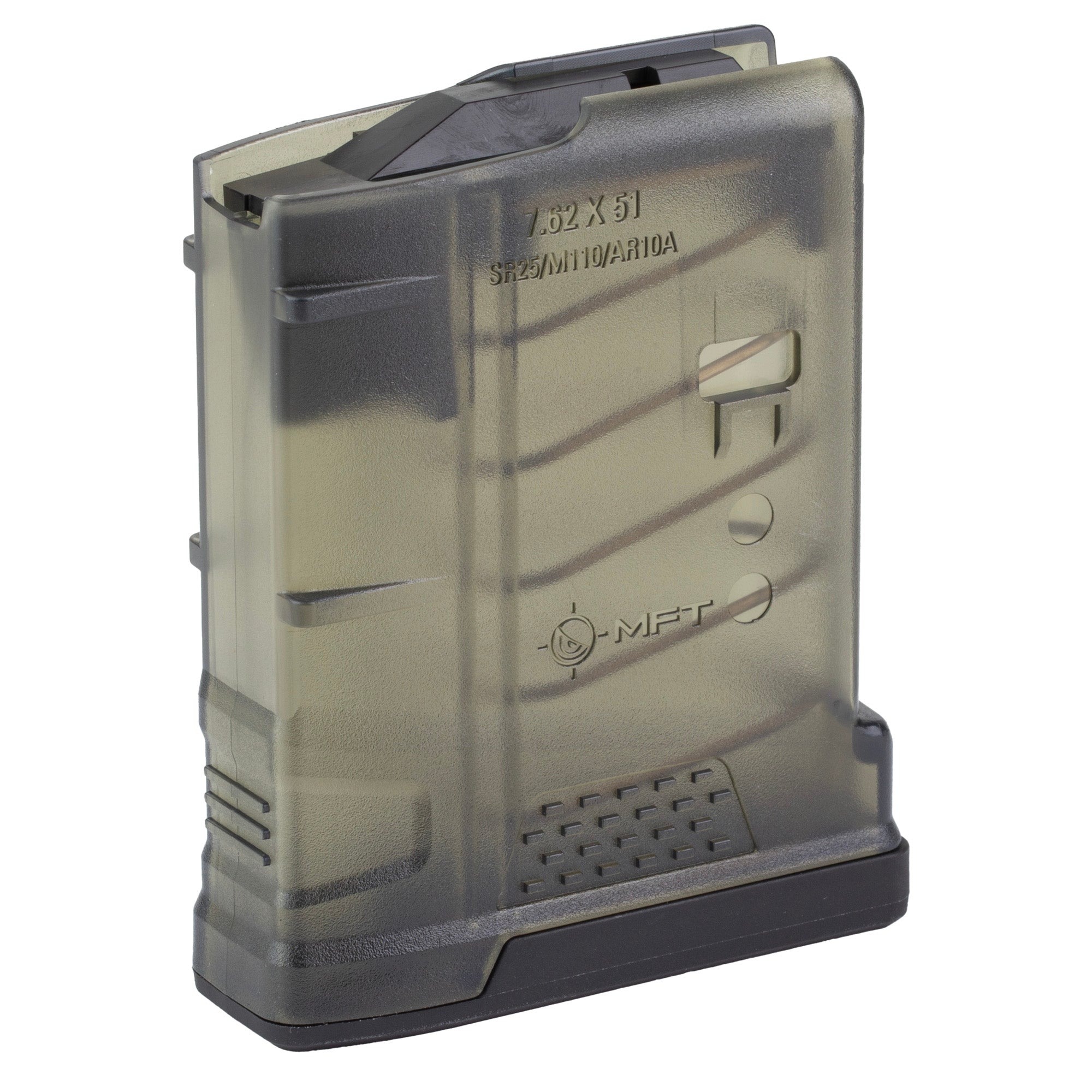 Mission First Tactical Extreme Duty .308 10-Round Magazine in Translucent Smoke