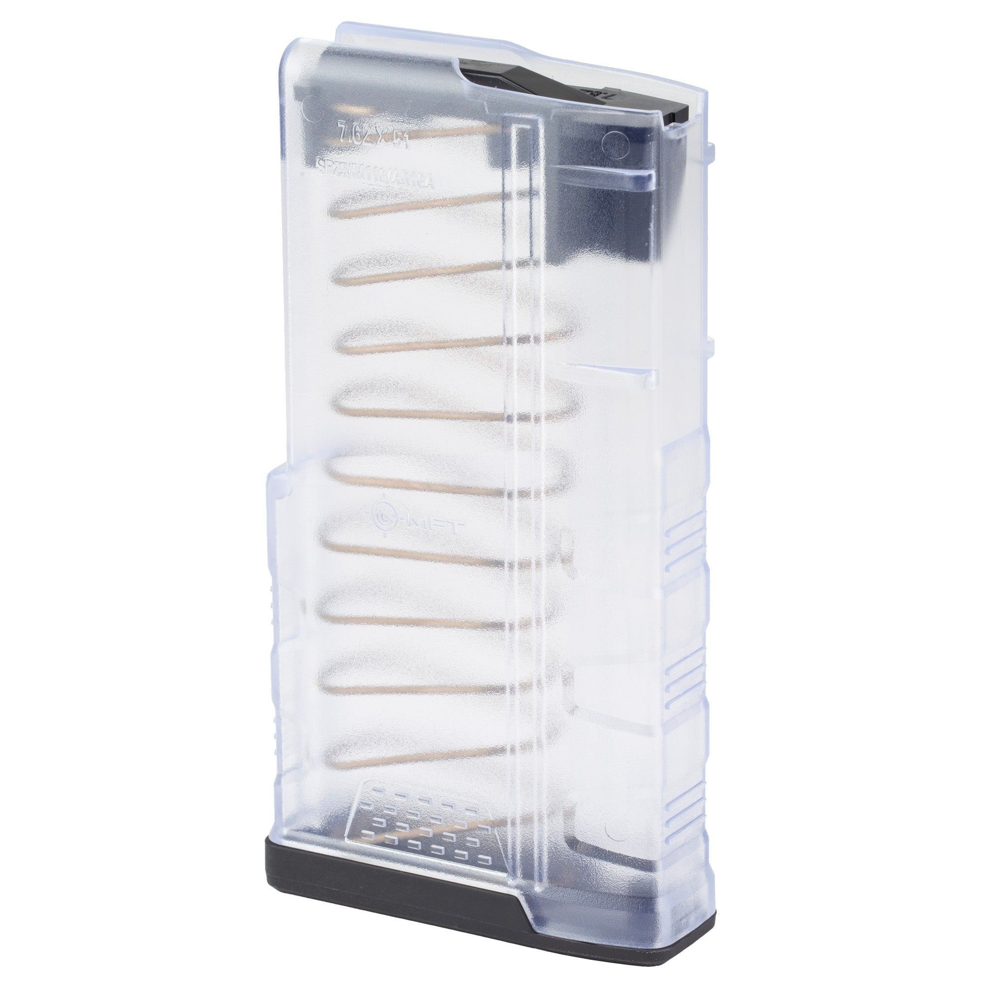 Mission First Tactical Extreme Duty .308 Winchester 20-Round Translucent Clear Magazine