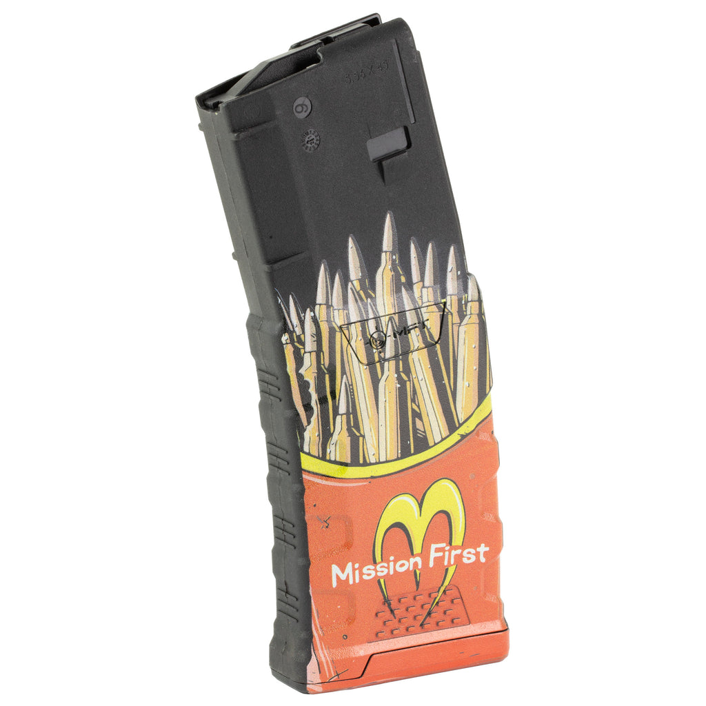 Mission First Tactical EXDPM556D-FF Mag for AR-15 / M4, 30 Rounds, Red