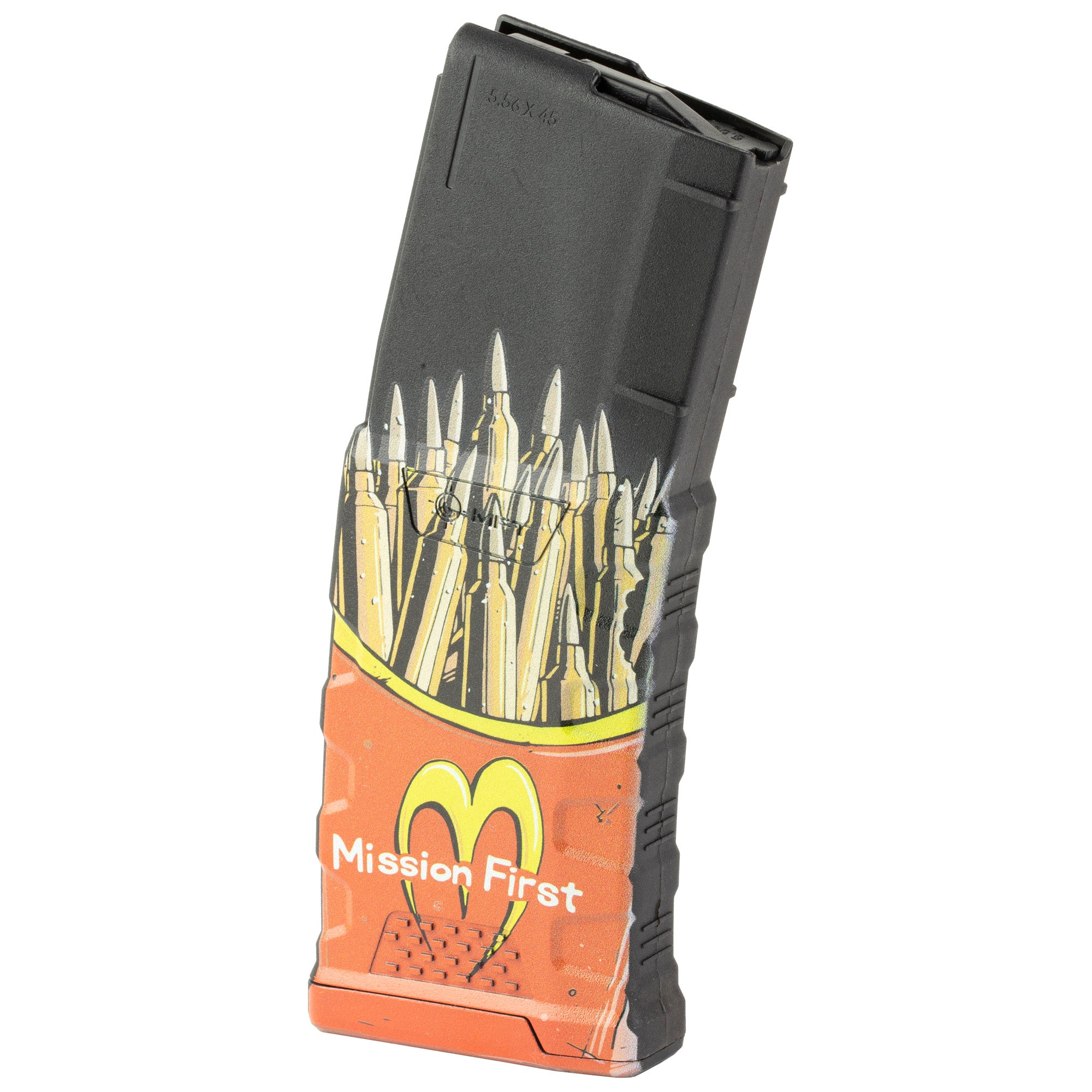 Mission First Tactical EXDPM556D-FF Mag for AR-15 / M4, 30 Rounds, Red