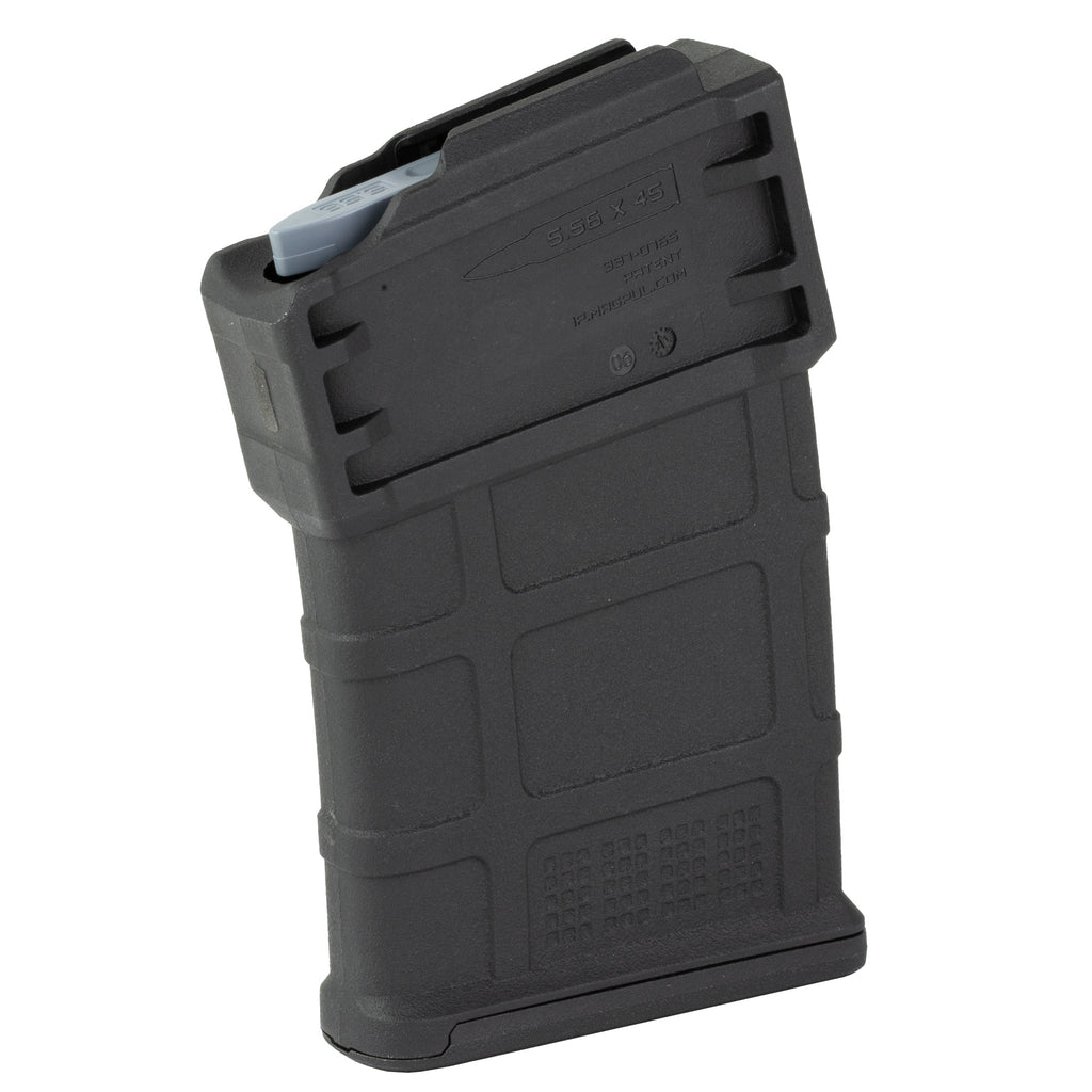 Magpul Industries PMAG 10 5.56 AC Magazine - 10 Rounds for AICS Chassis in Black