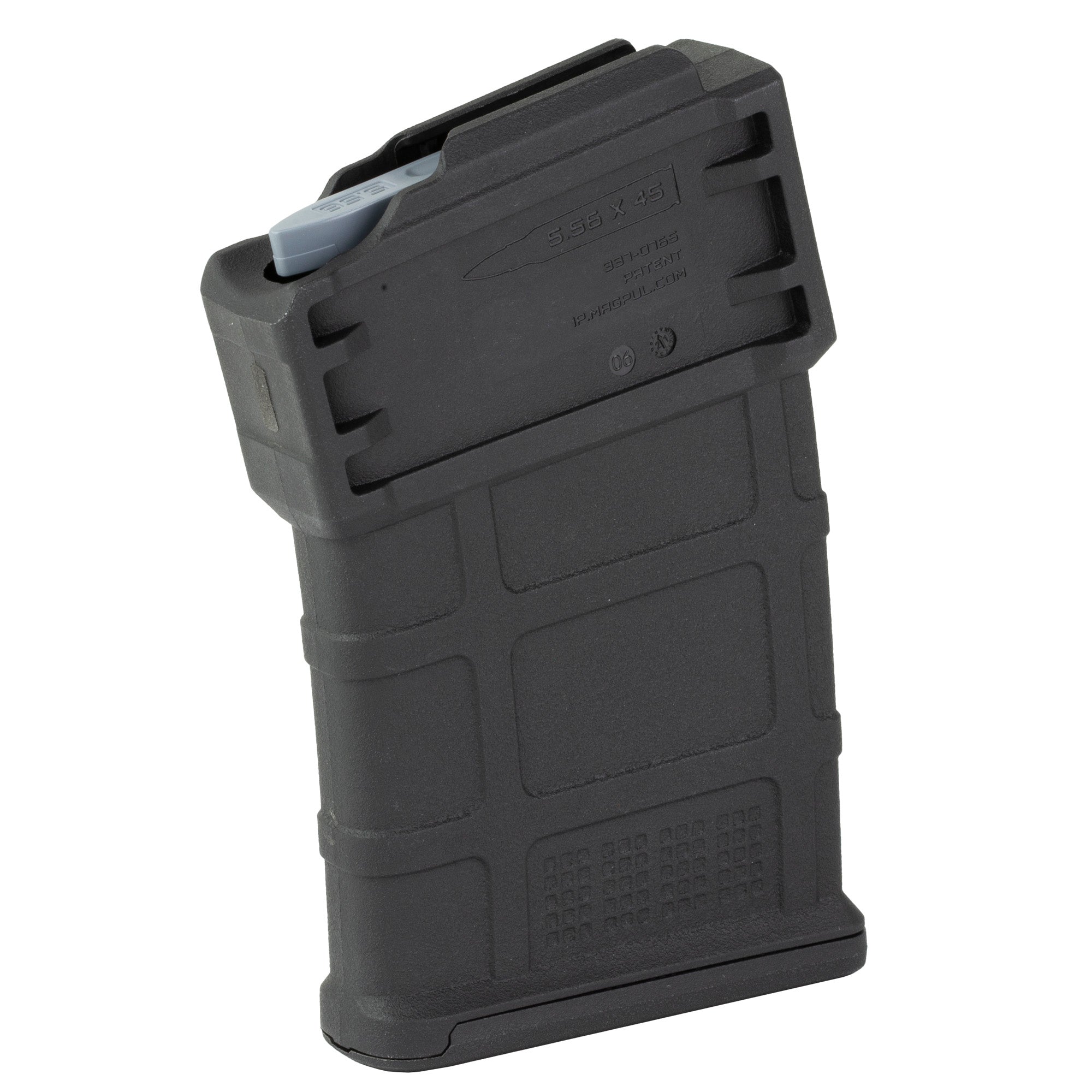 Magpul Industries PMAG 10 5.56 AC Magazine - 10 Rounds for AICS Chassis in Black