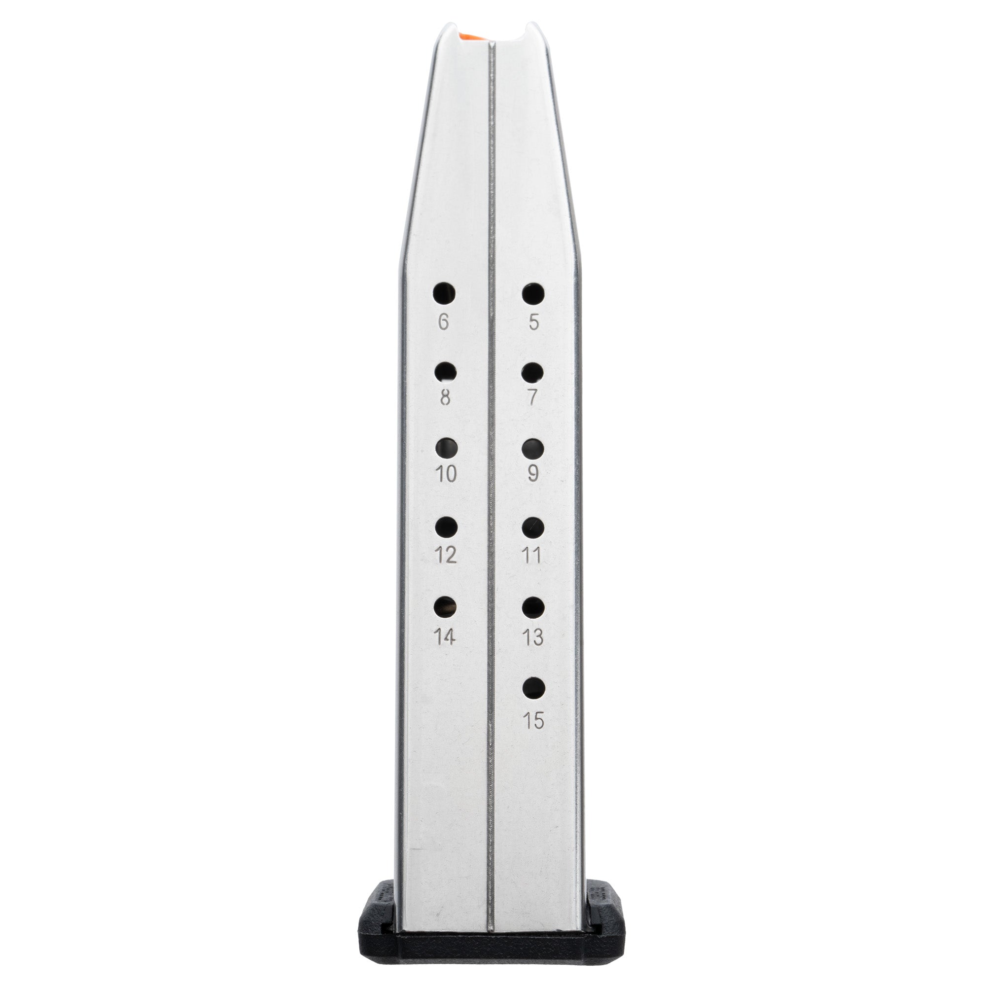 Magpul Industries MAG1464-SST AMAG 15-Round 9mm Silver Magazine for SIG P320