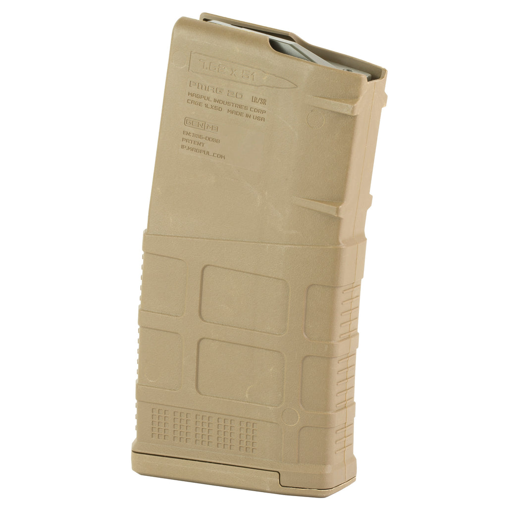 Magpul Industries MAGPUL PMAG M3 20-Round 7.62x51 NATO (.308 Winchester) Coyote Magazine