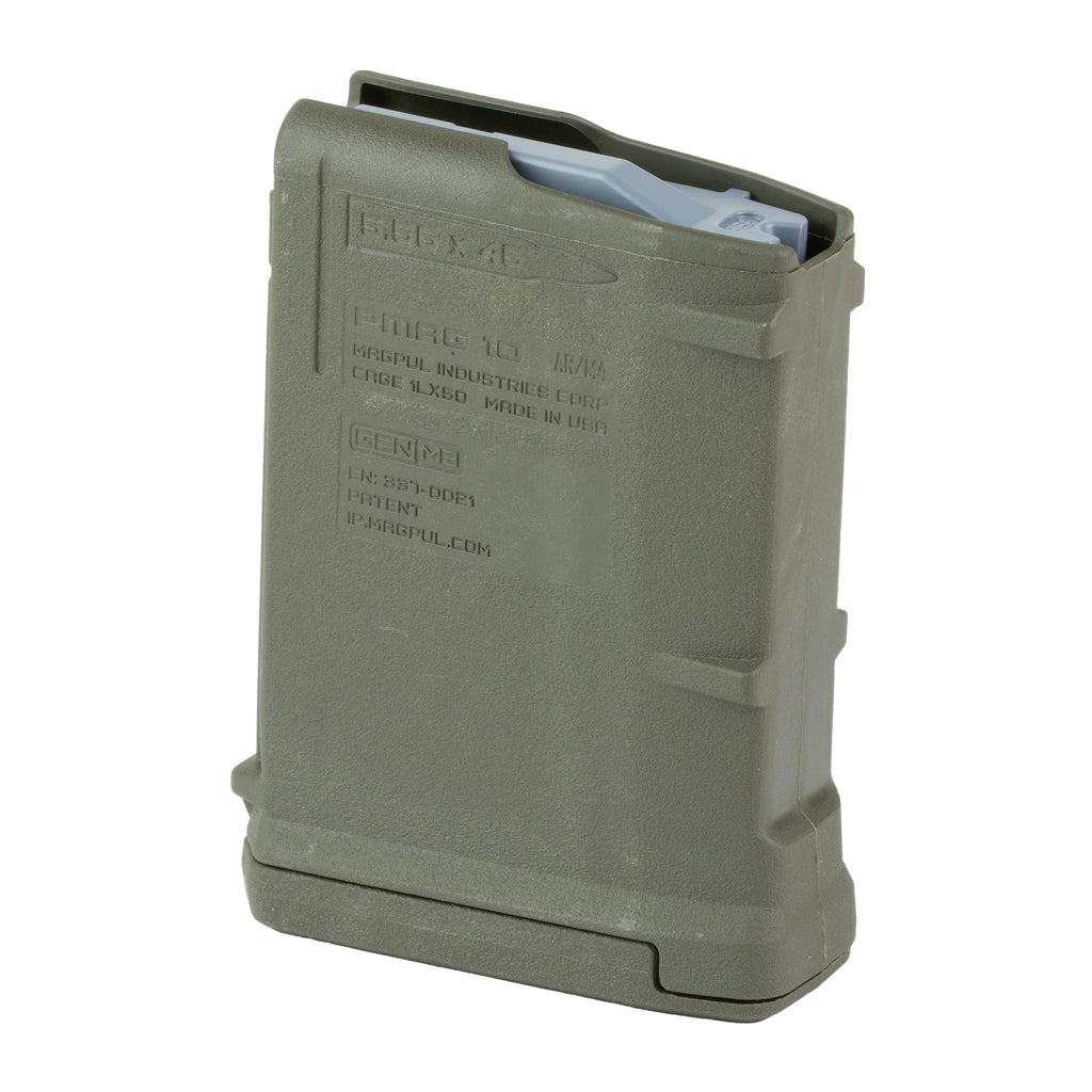 Magpul Industries MAG559-ODG PMAG M3 5.56mm 10-Round Magazine in Olive Drab Green
