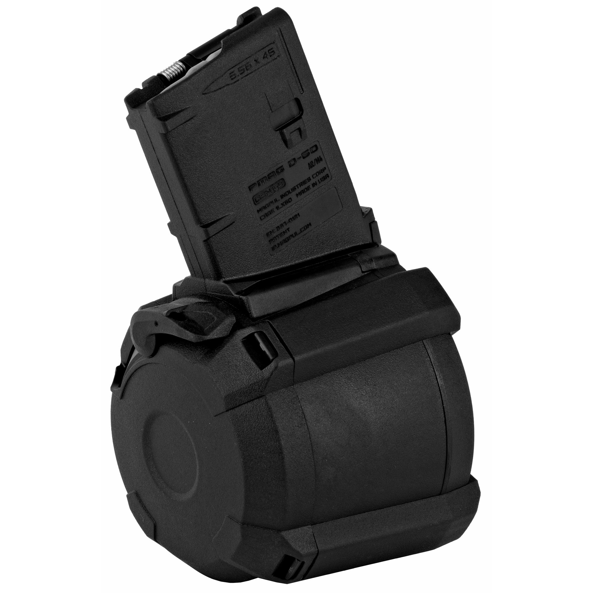 Magpul Industries PMAG D-60 5.56 NATO 60-Round Drum Magazine for AR15/M4