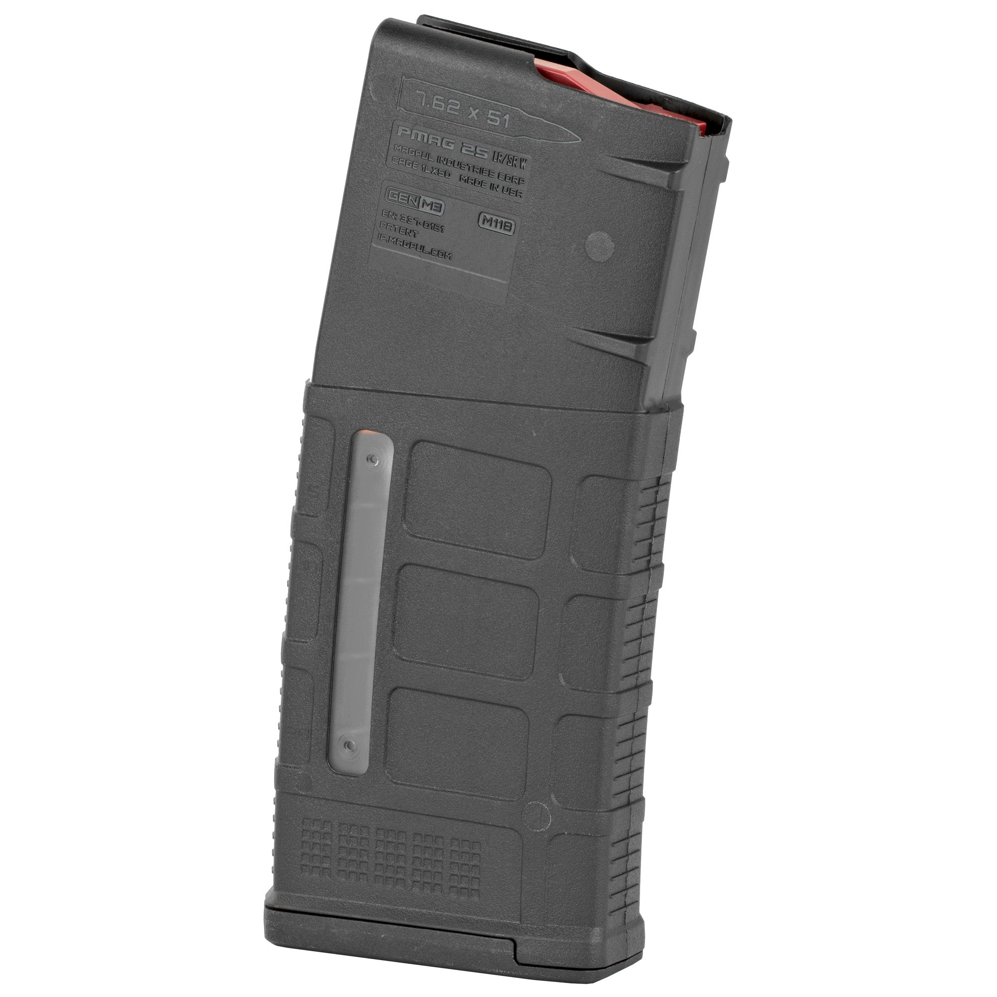 Magpul Industries MAG577-BLK PMAG M3 25-Round Magazine for 7.62x51/.308 Winchester SR25/M110 Rifles