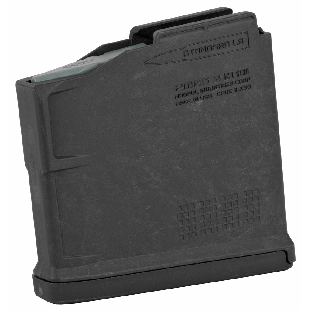 Magpul Industries PMAG 5 AC L AICS Standard Magazine - 5 Round Capacity, Black