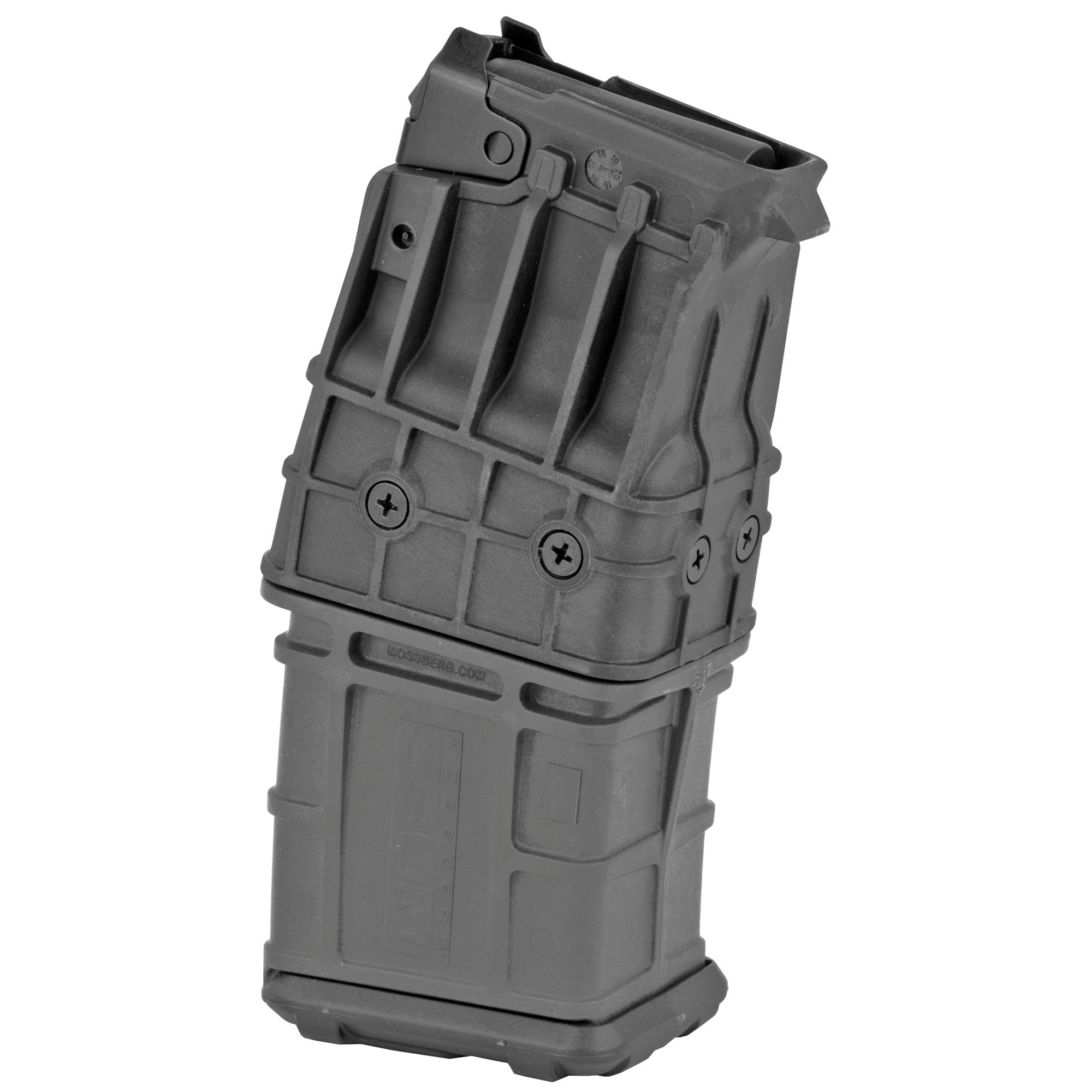 Mossberg Mag MSBRG 590M 12GA 10-Round Double Stack Magazine in Black