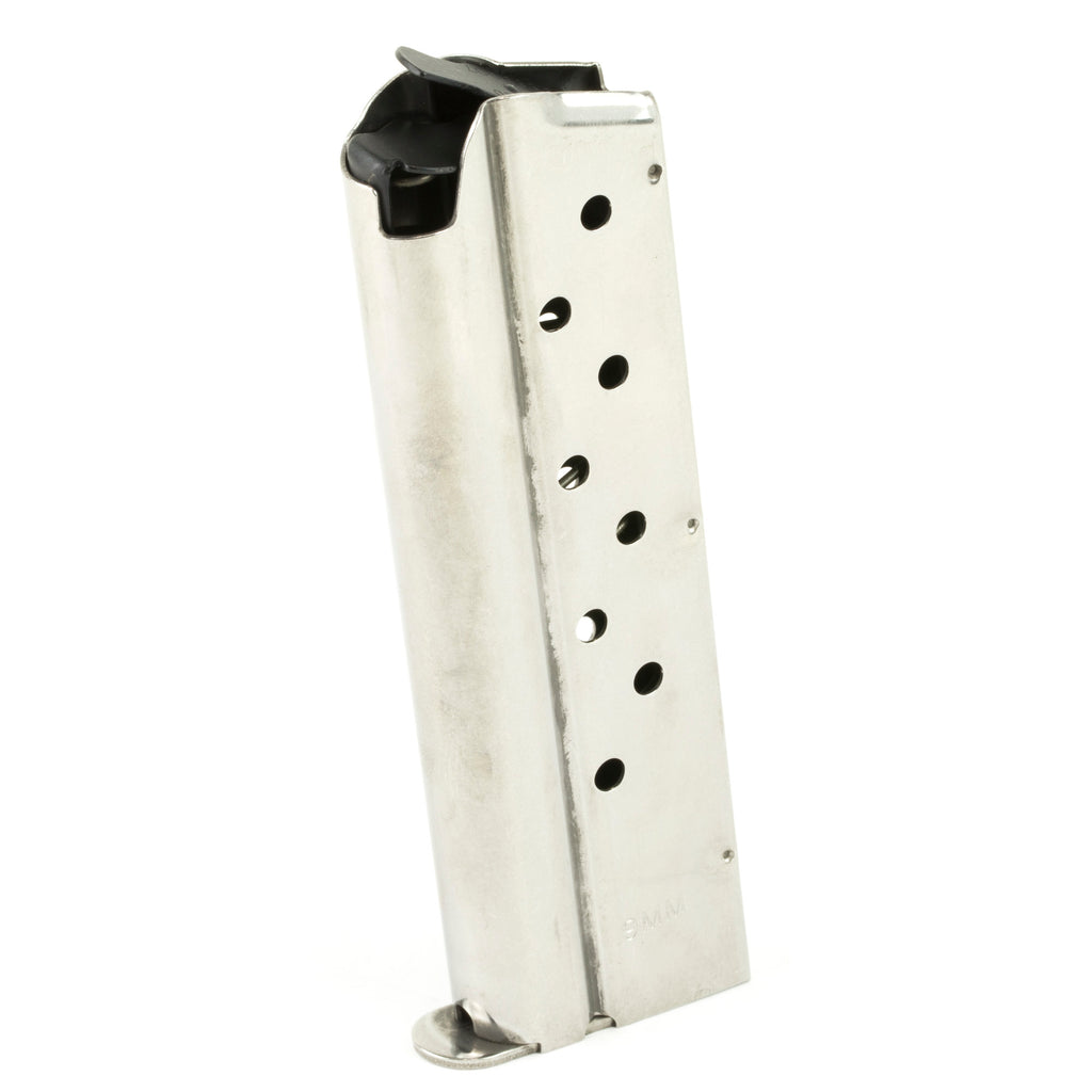 Ruger SR1911 9mm 9-Round Magazine – High-Quality Silver Replacement Part