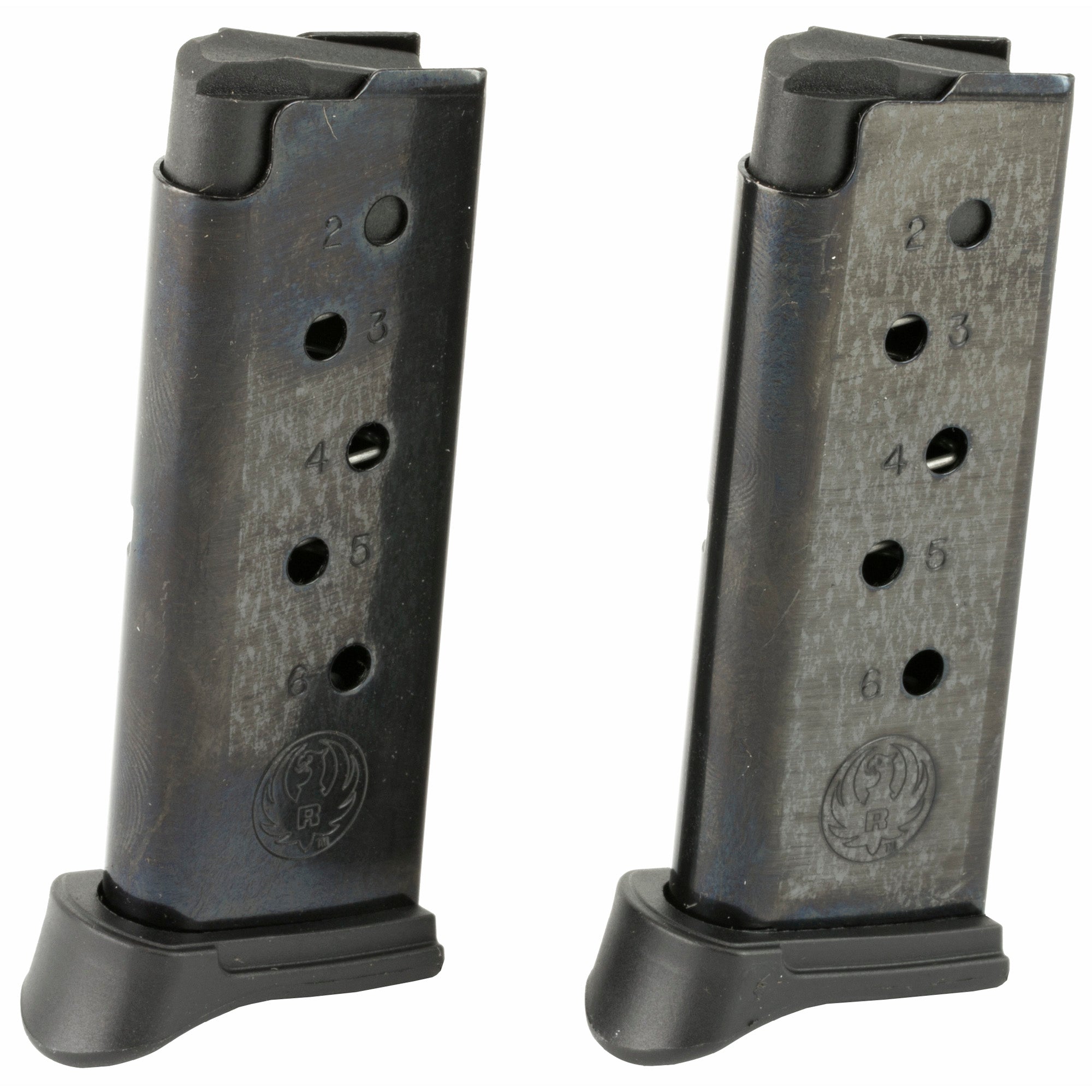 Ruger Mag RUG90643 for LCP .380 ACP, 6-Round Blue Magazine (2-Pack)