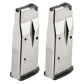 Ruger Max-9 9mm 10-Round Magazine Pair - Durable Silver Magazines for Reliable Performance