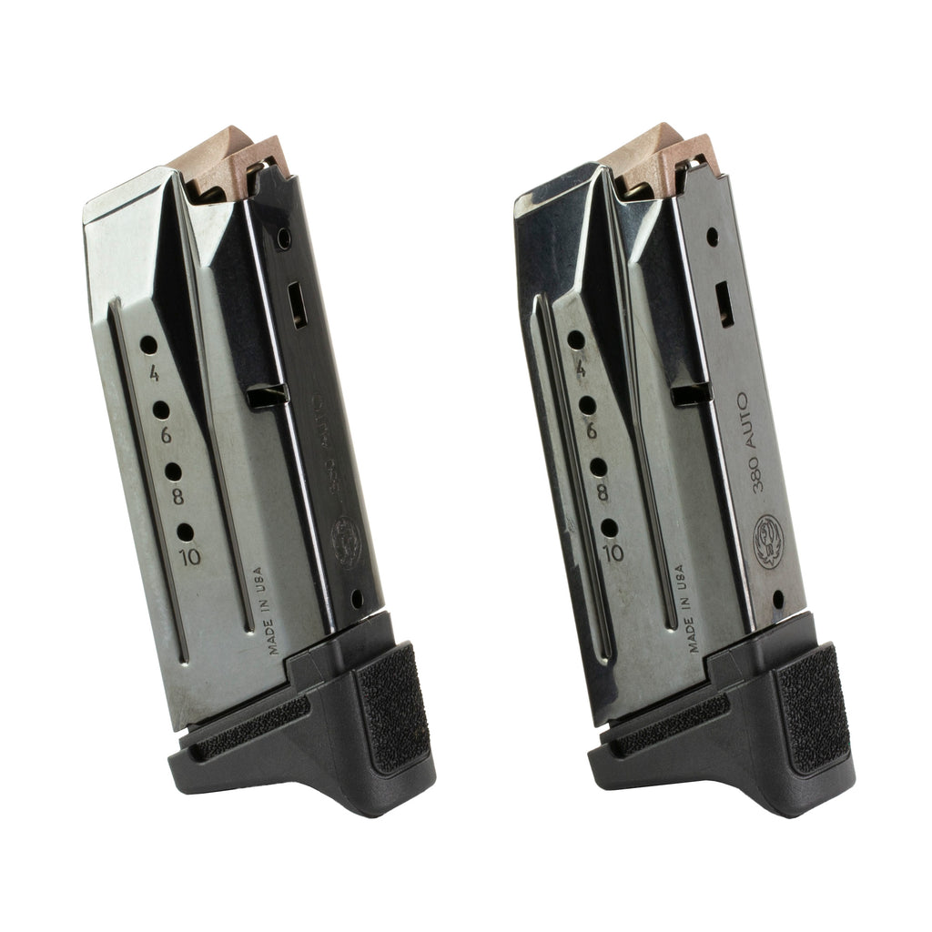 Ruger Factory Magazine for Ruger SEC-380 380 ACP - 10 Rounds, Black (Part #90729)