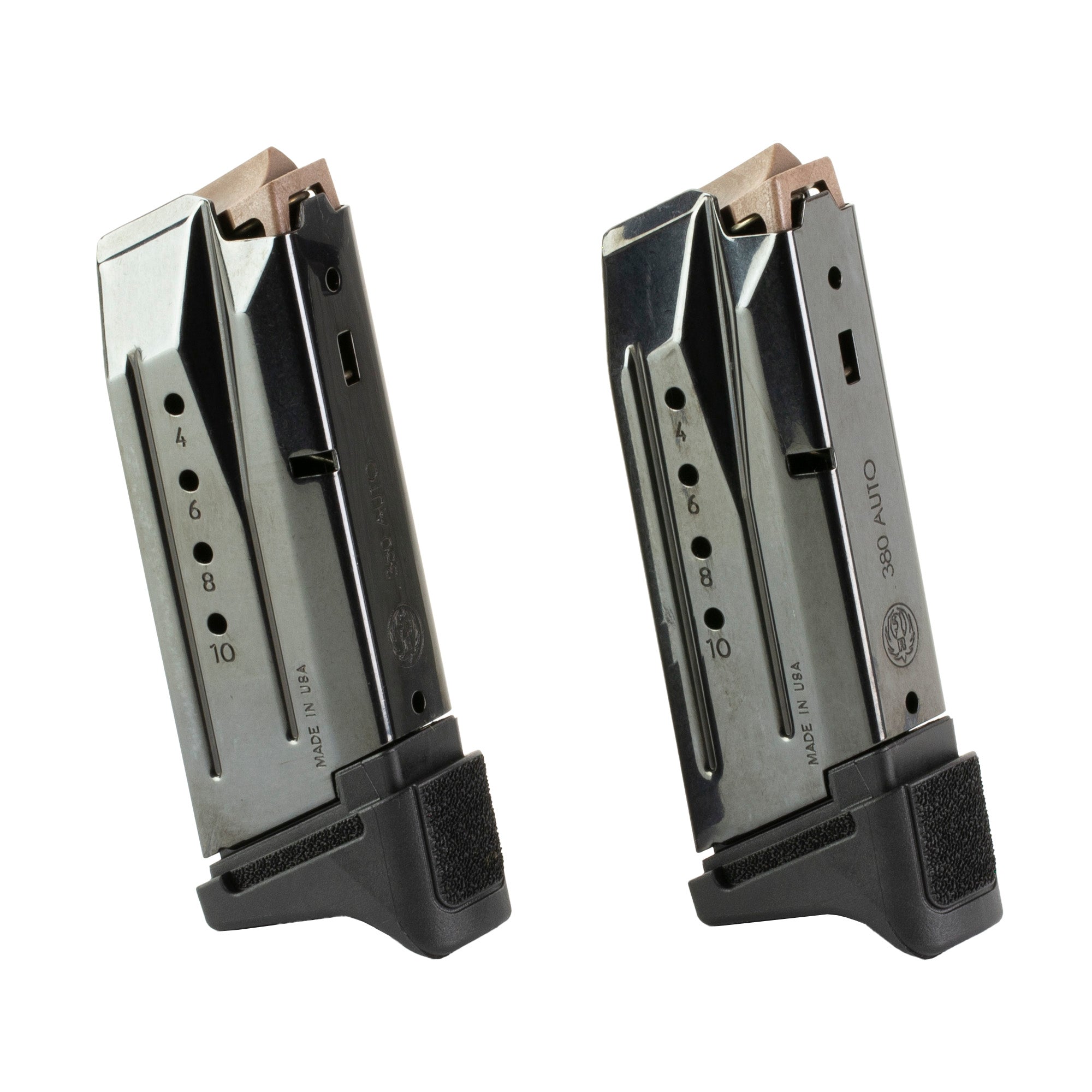 Ruger Factory Magazine for Ruger SEC-380 380 ACP - 10 Rounds, Black (Part #90729)