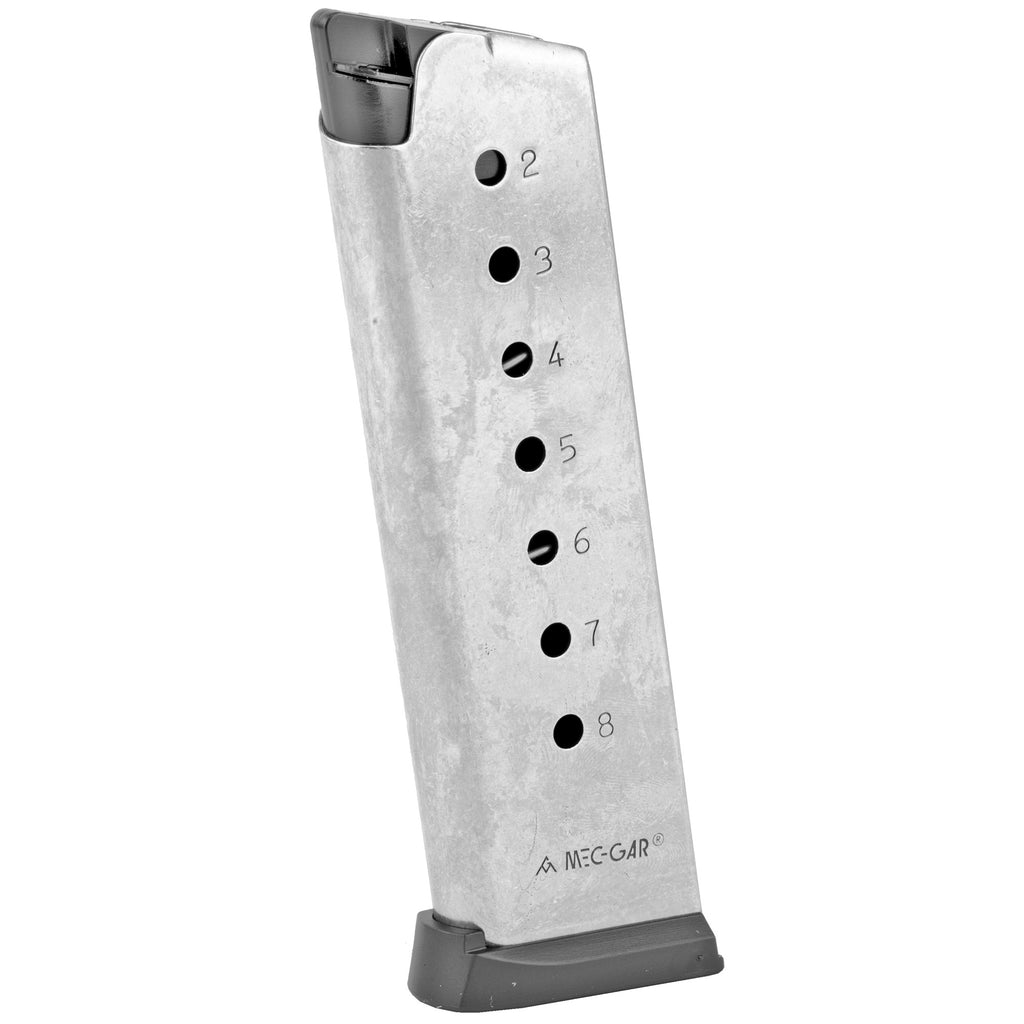 Springfield Armory Magazine for 45 ACP - 8 Rounds, Silver, Part PI6074