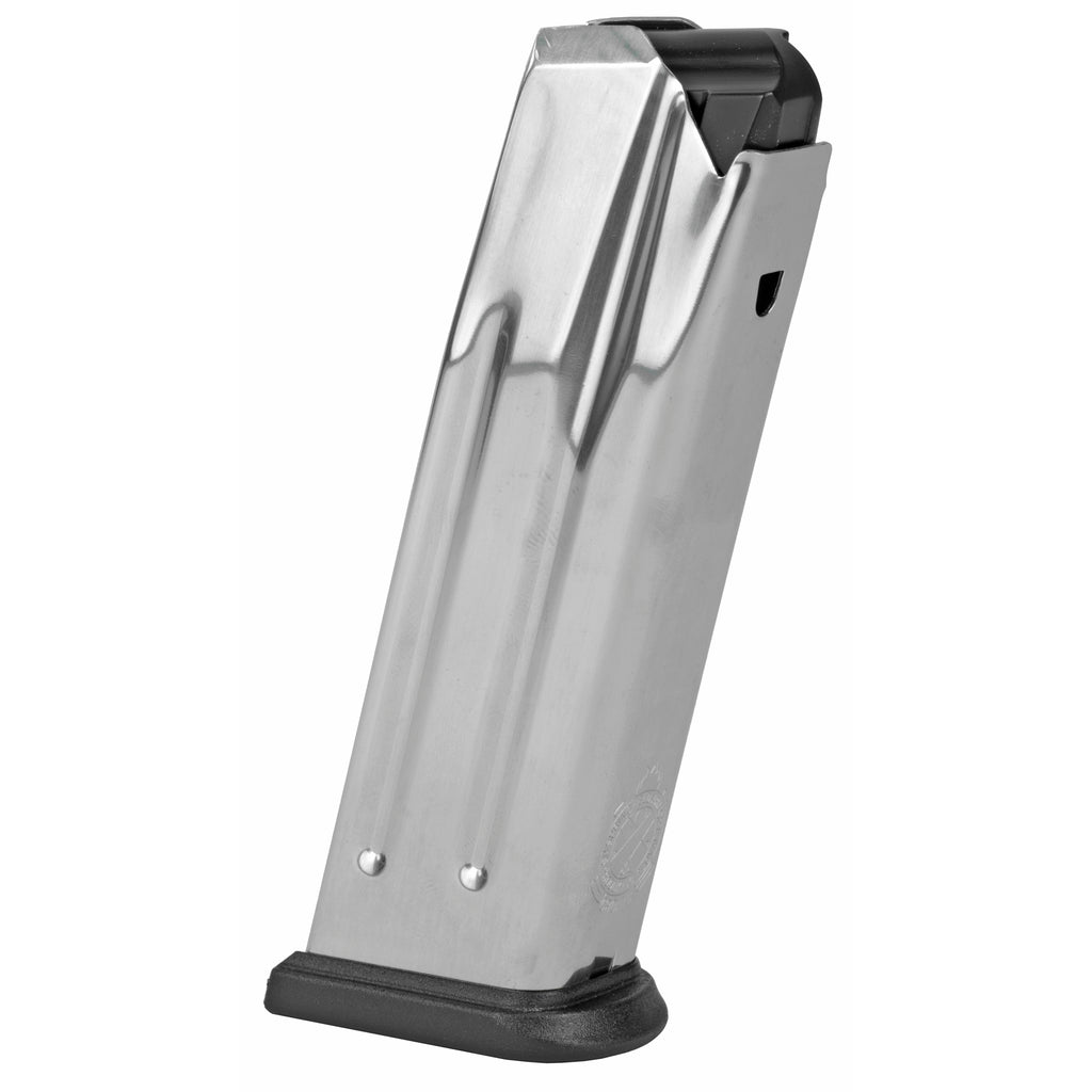 Springfield XDM 10mm 15-Round Magazine - Durable Silver Magazine for Reliable Performance