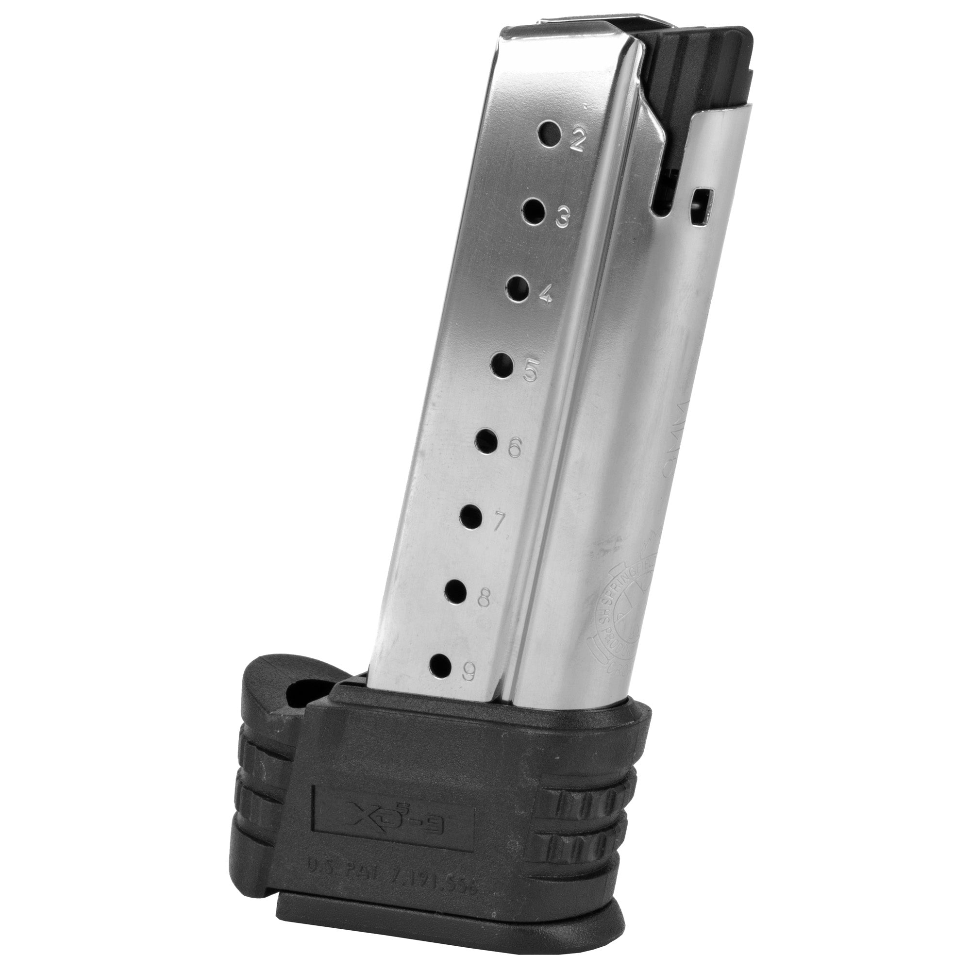 Springfield XDS 9mm 9-Round Magazine - Silver
